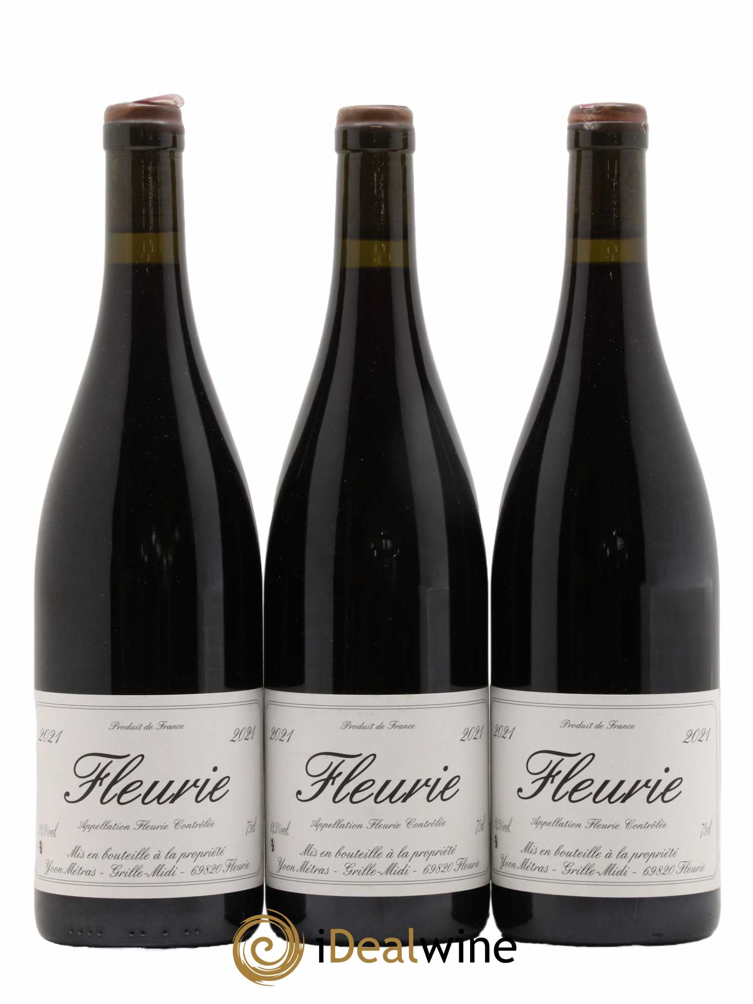 Fleurie Yvon Métras 2021 - Lot de 3 bouteilles - 0