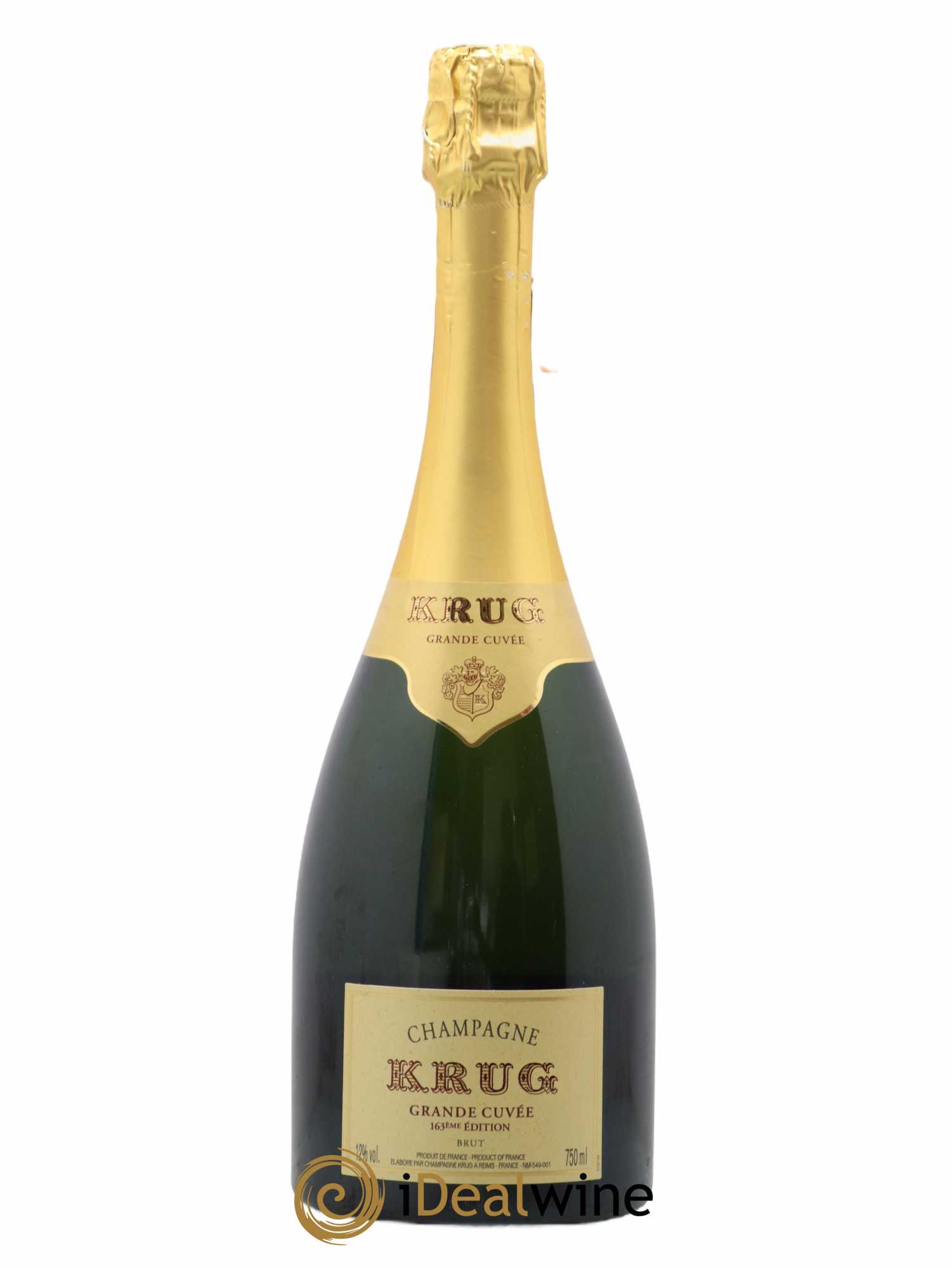 Grande Cuvée - 163ème édition Krug - Lot of 1 bottle - 1