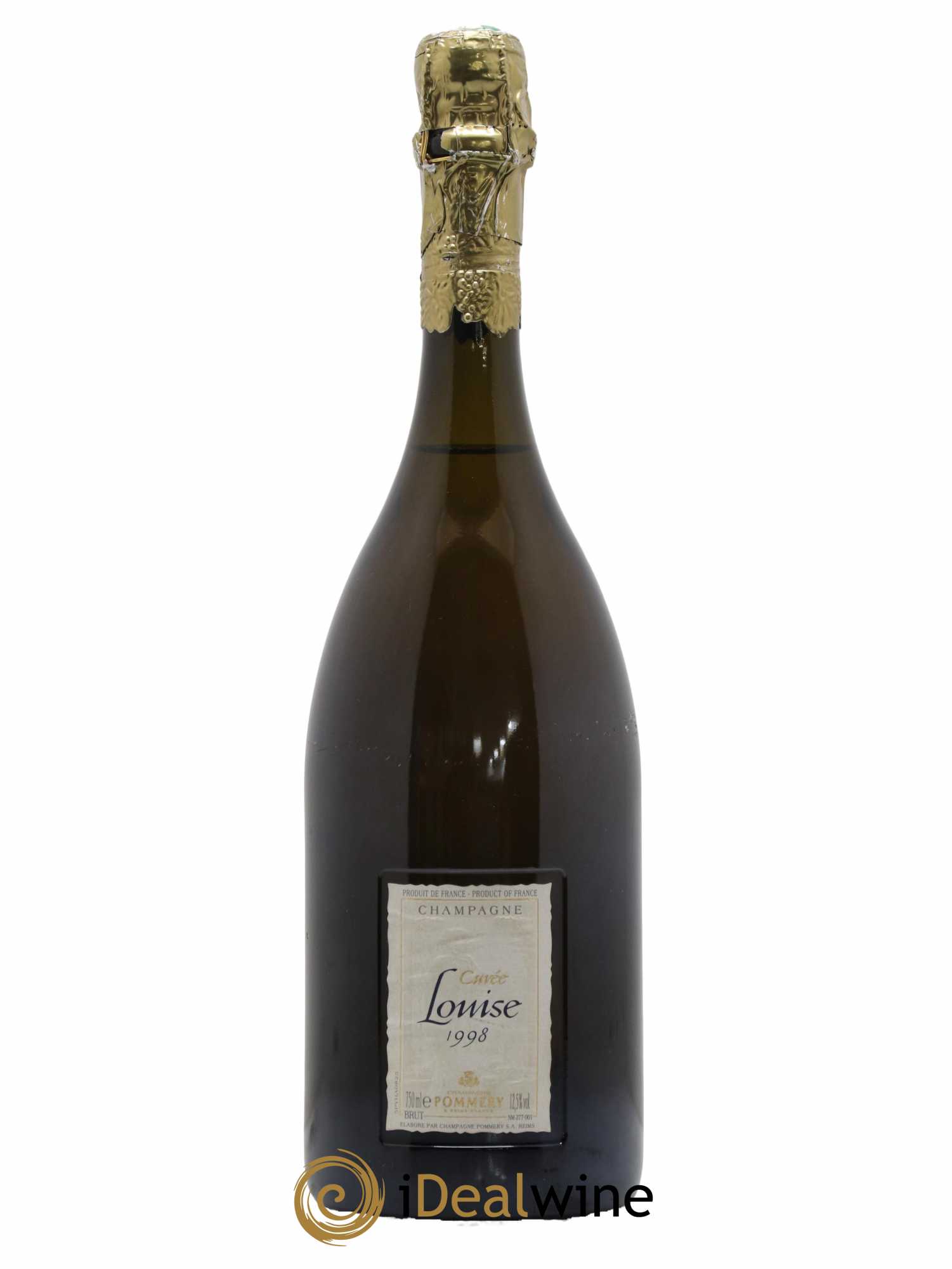 Cuvée Louise Pommery 1998 - Lot de 1 bouteille - 0