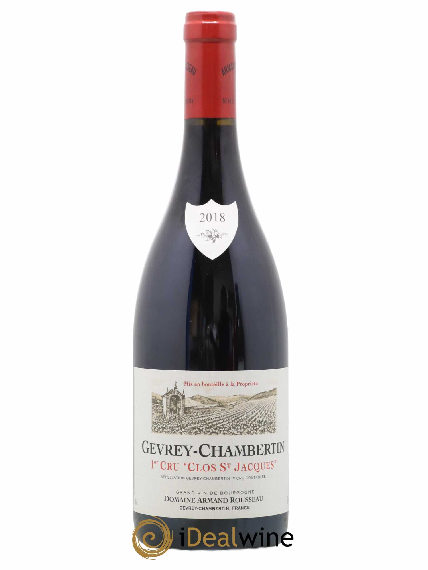 Gevrey-Chambertin 1er Cru Clos Saint-Jacques Armand Rousseau (Domaine) 2018 - Lot de 1 bouteille - 0