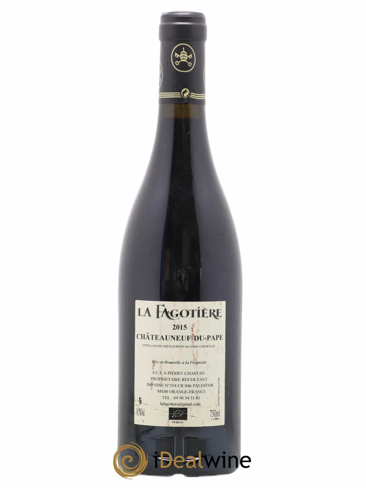 Châteauneuf-du-Pape La Fagotiere 2015 - Lot of 1 bottle - 1