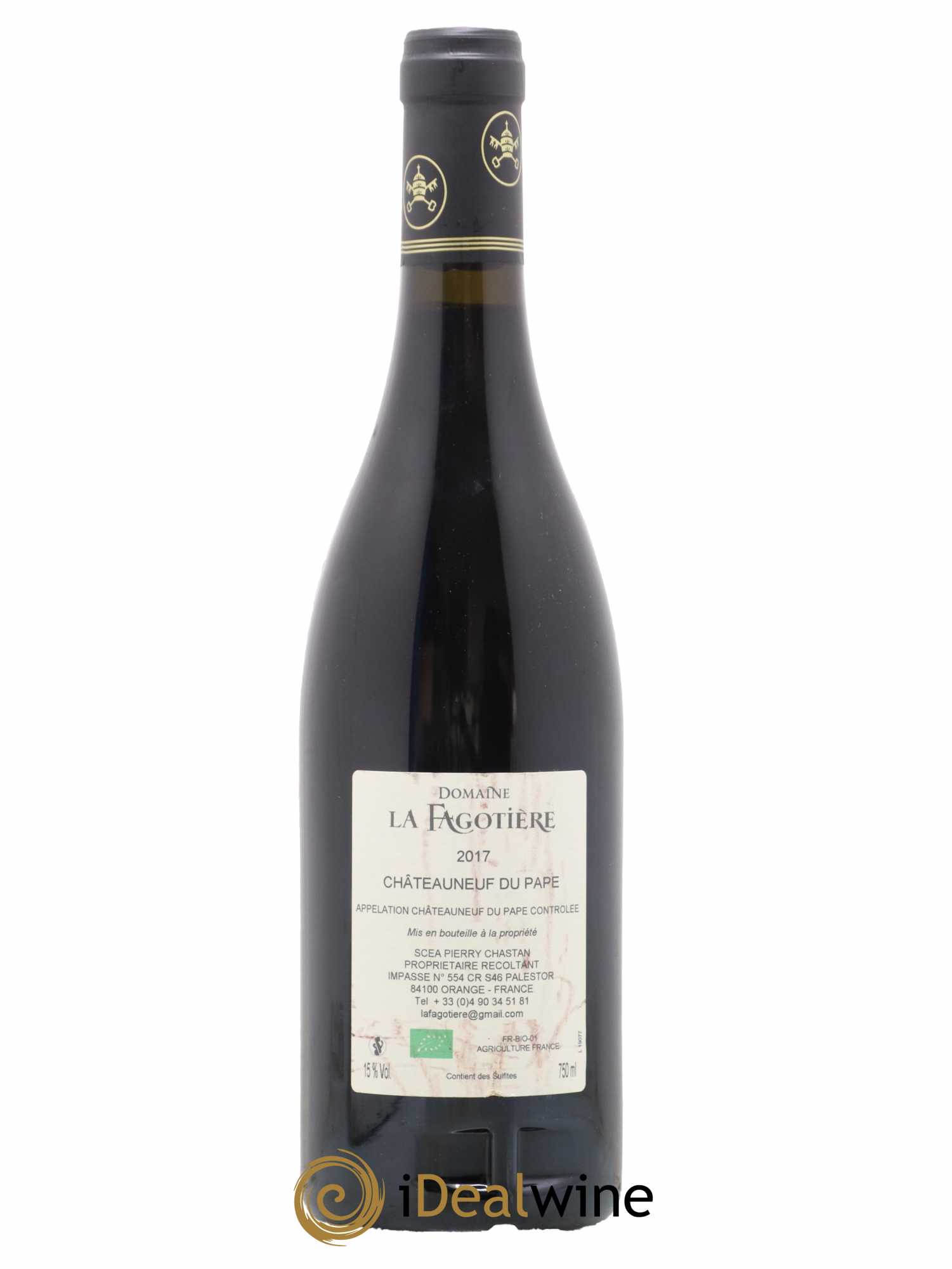 Châteauneuf-du-Pape La Fagotiere 2017 - Lot de 1 bouteille - 1