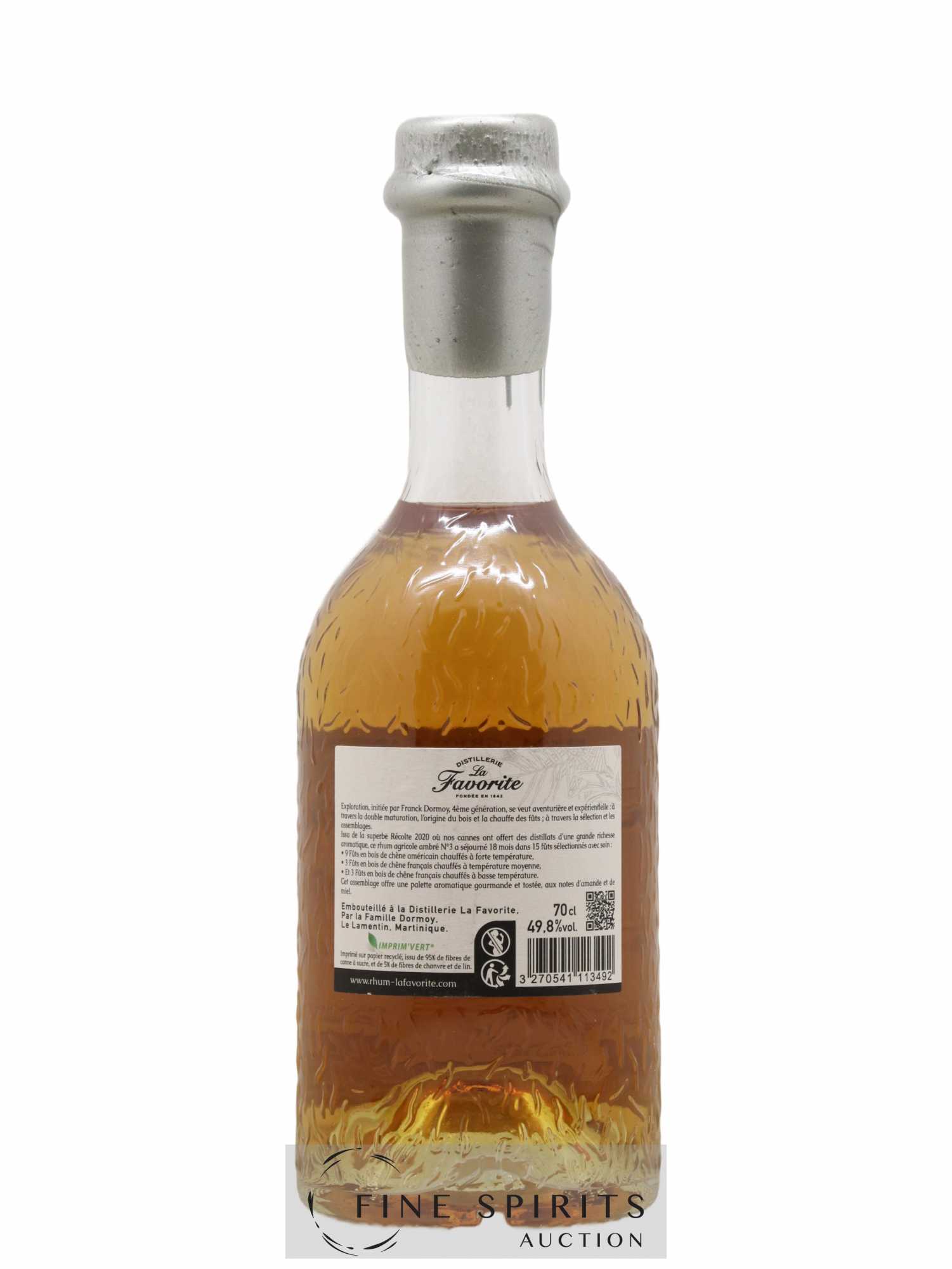 La Favorite 2020 Of. Exploration N°3 - One of 4100 - bottled 2022 (sans prix de réserve) - Lot de 1 bouteille - 1