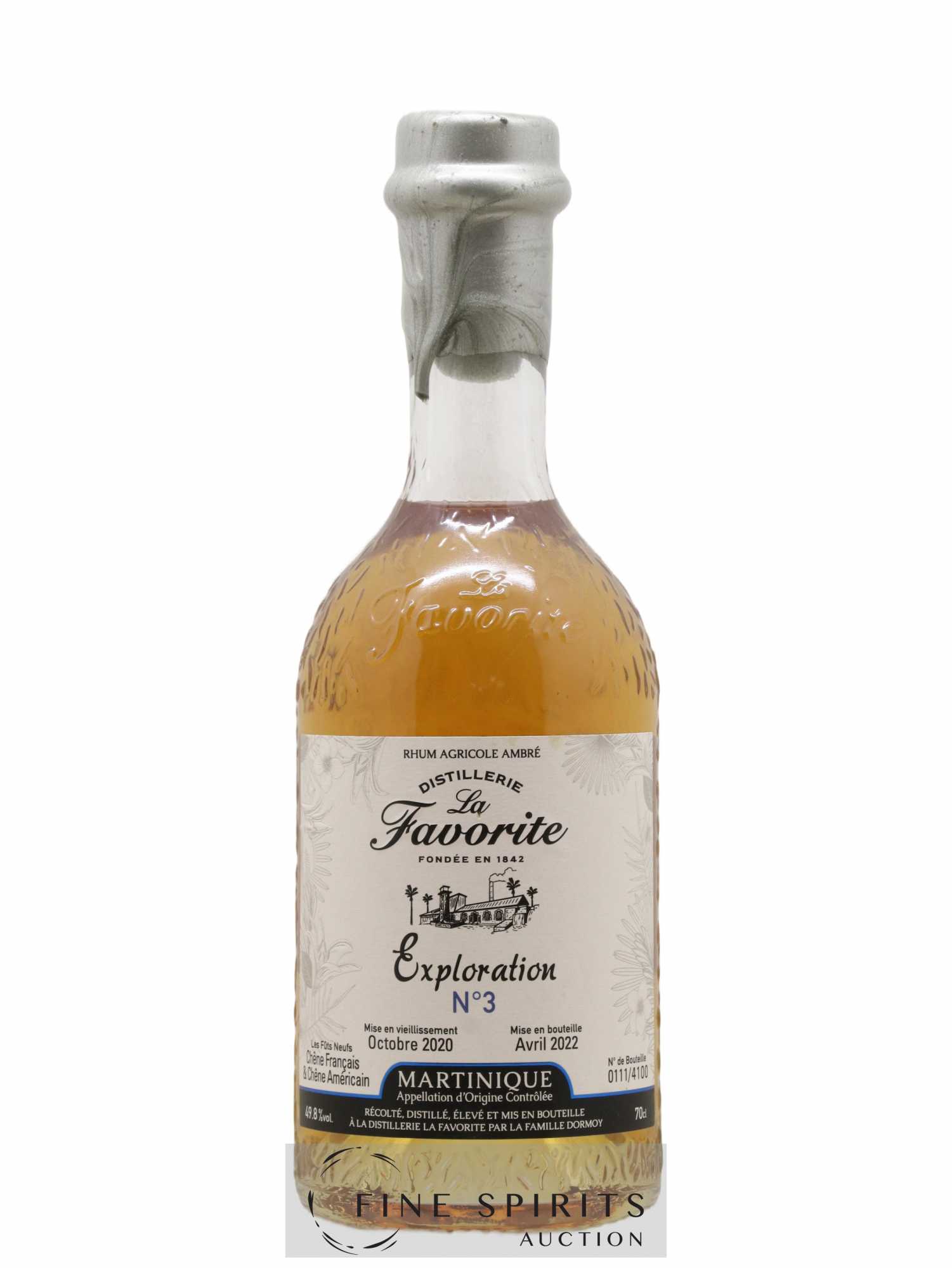 La Favorite 2020 Of. Exploration N°3 - One of 4100 - bottled 2022 (sans prix de réserve) - Lot de 1 bouteille - 0