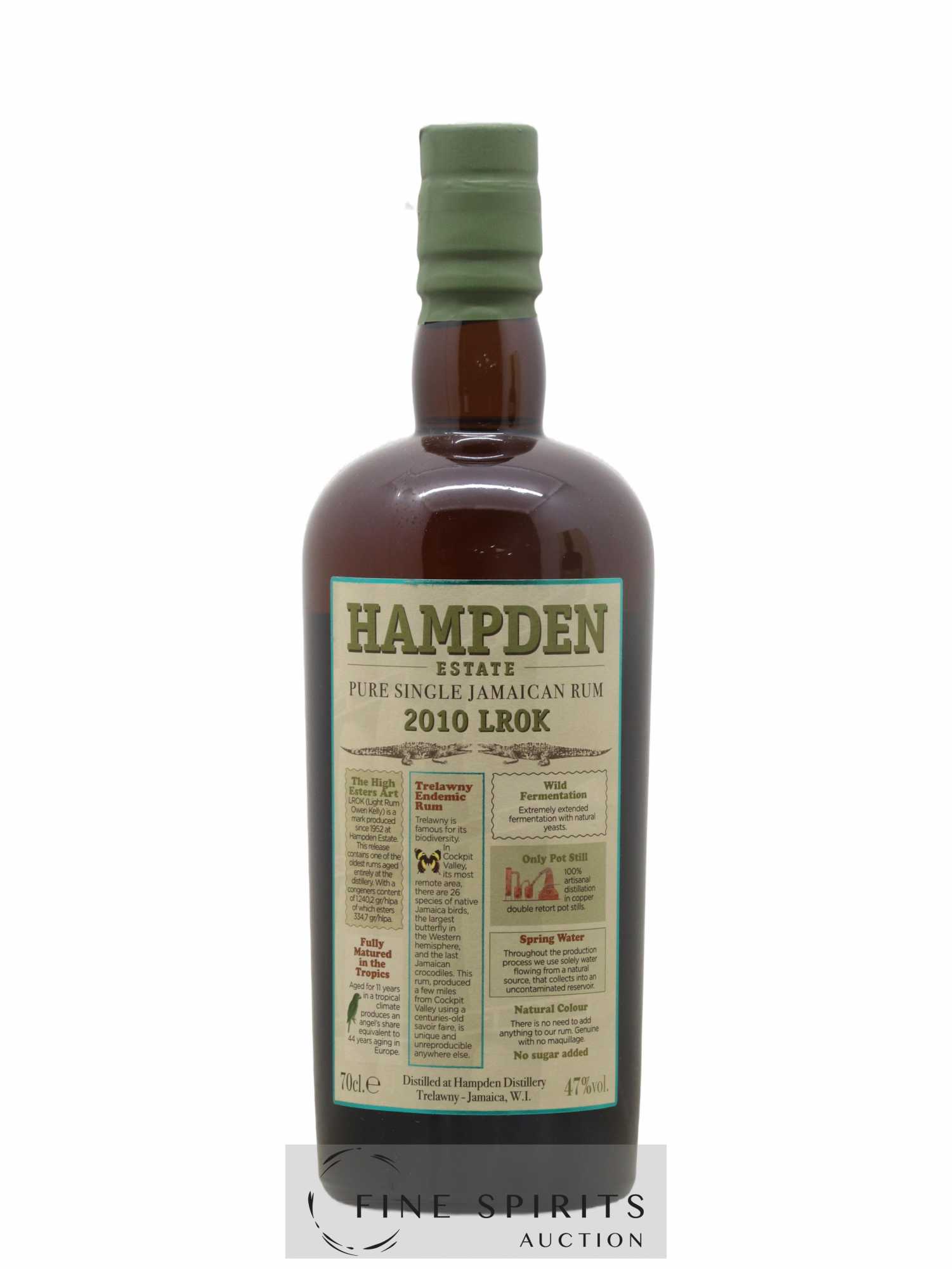 Hampden 11 years 2010 Velier LROK LMDW (sans prix de réserve) - Lot de 1 bouteille - 1