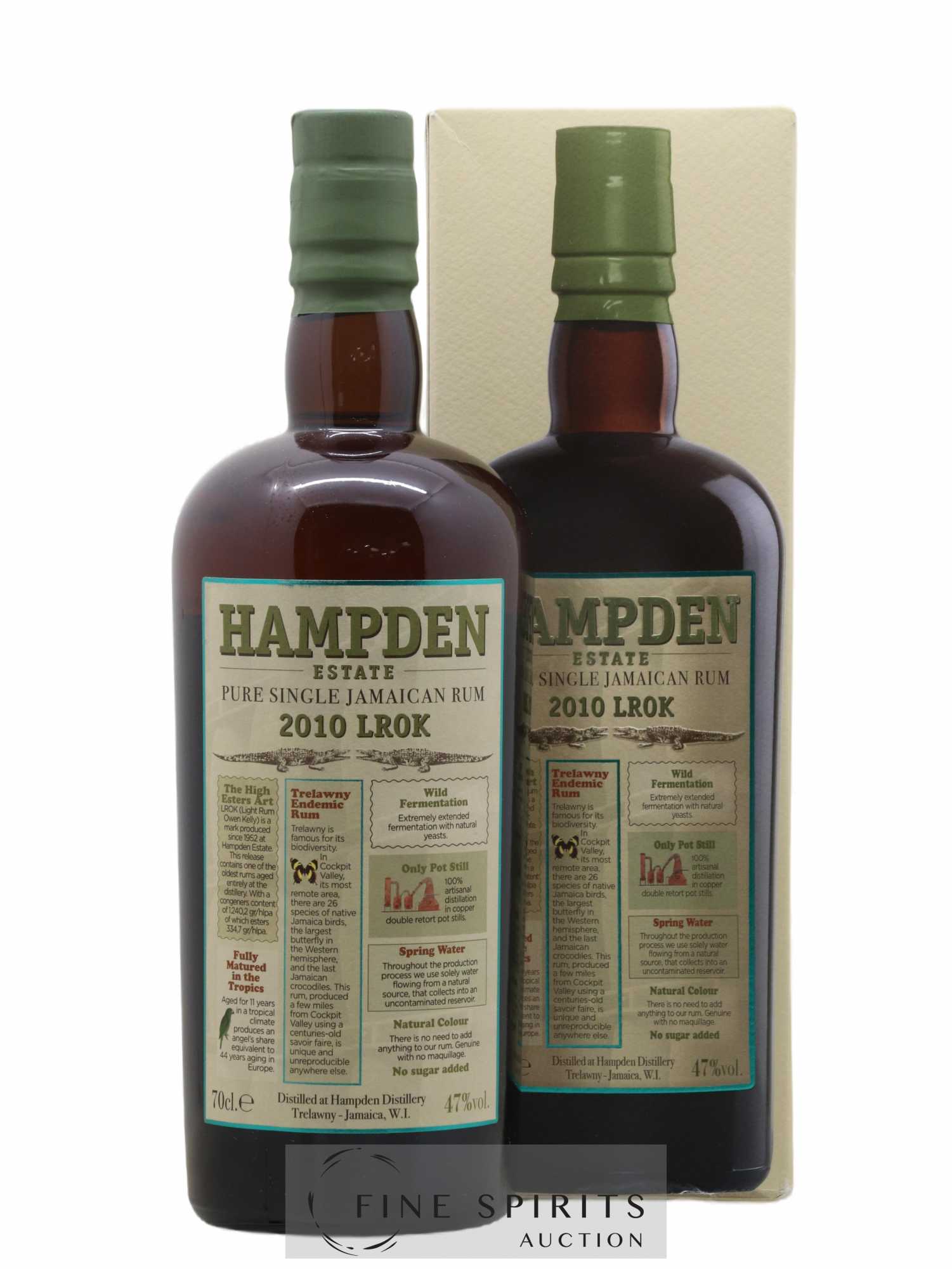 Hampden 11 years 2010 Velier LROK LMDW (sans prix de réserve) - Lot de 1 bouteille - 0