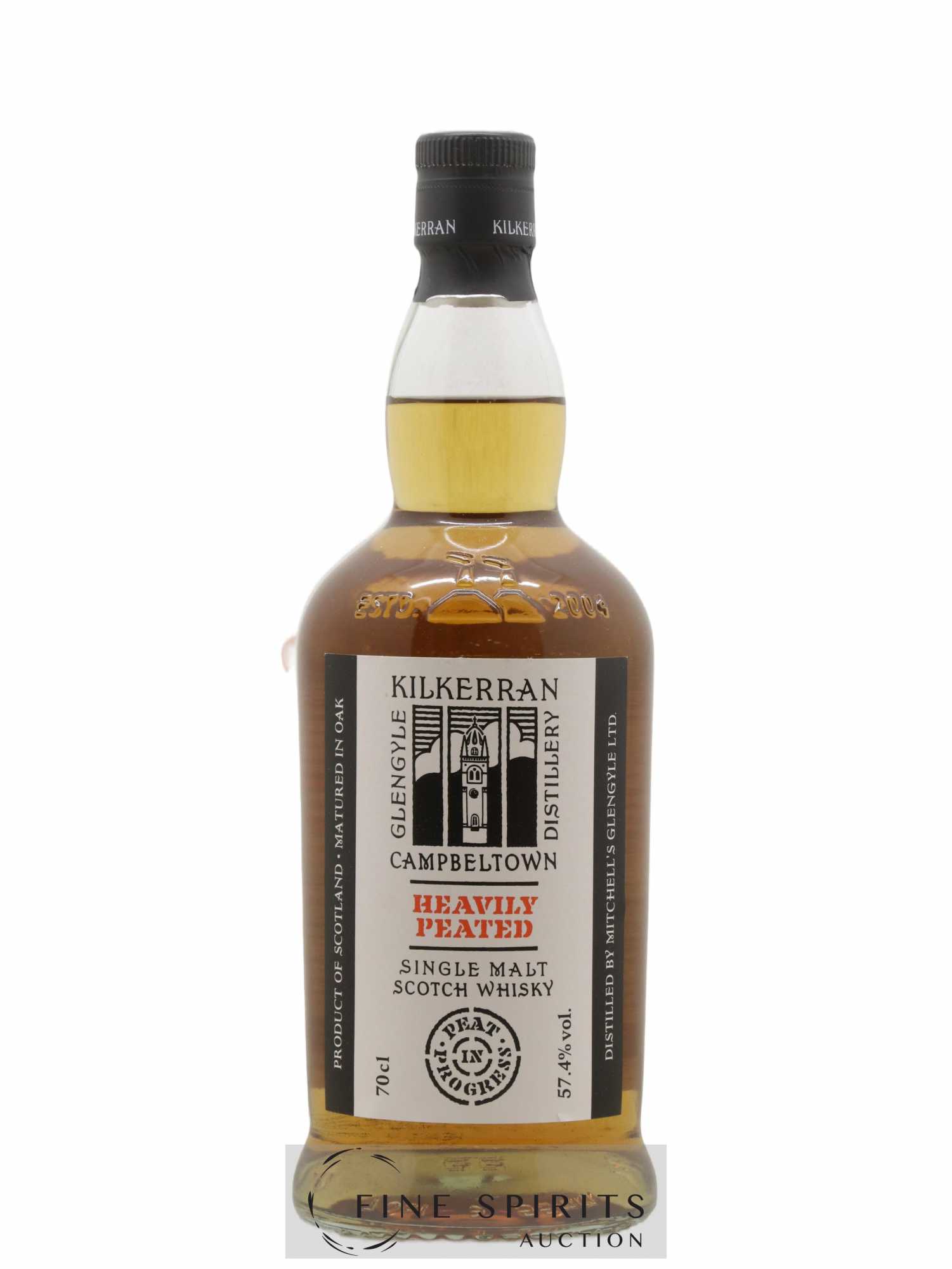 Kilkerran Of. Heavily Peated Batch n°6 (sans prix de réserve) - Lot de 1 bouteille - 0