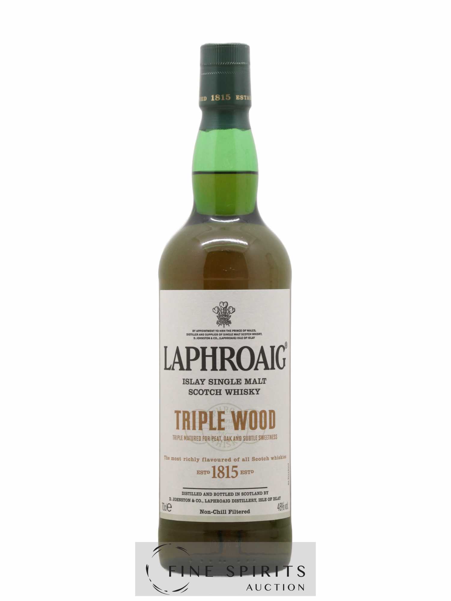 Laphroaig Of. Triple Wood (70cl.) - Lot de 1 bouteille - 1
