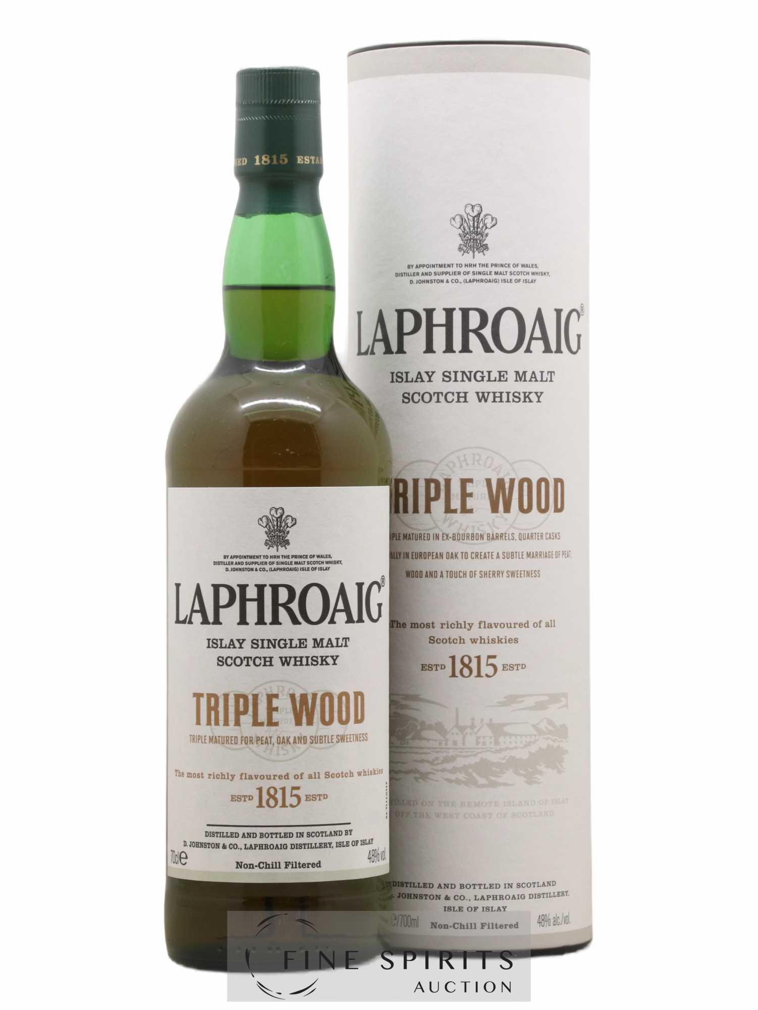 Laphroaig Of. Triple Wood (70cl.) - Lot de 1 bouteille - 0