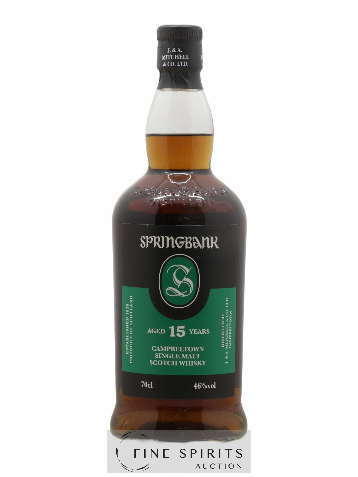 Springbank 15 years Of. Green Label - Posten von 1 Flasche - 0