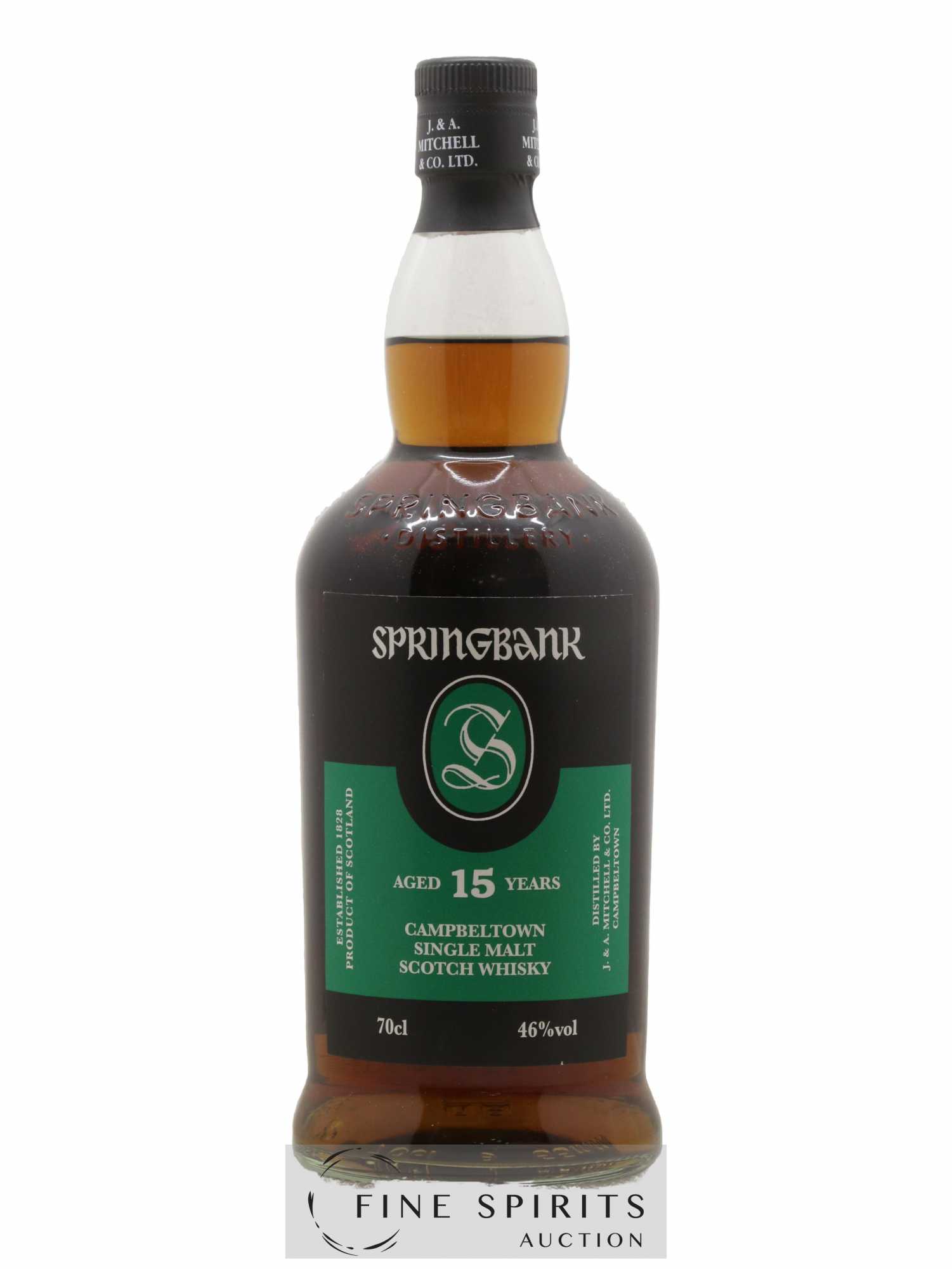 Springbank 15 years Of. Green Label - Posten von 1 Flasche - 0
