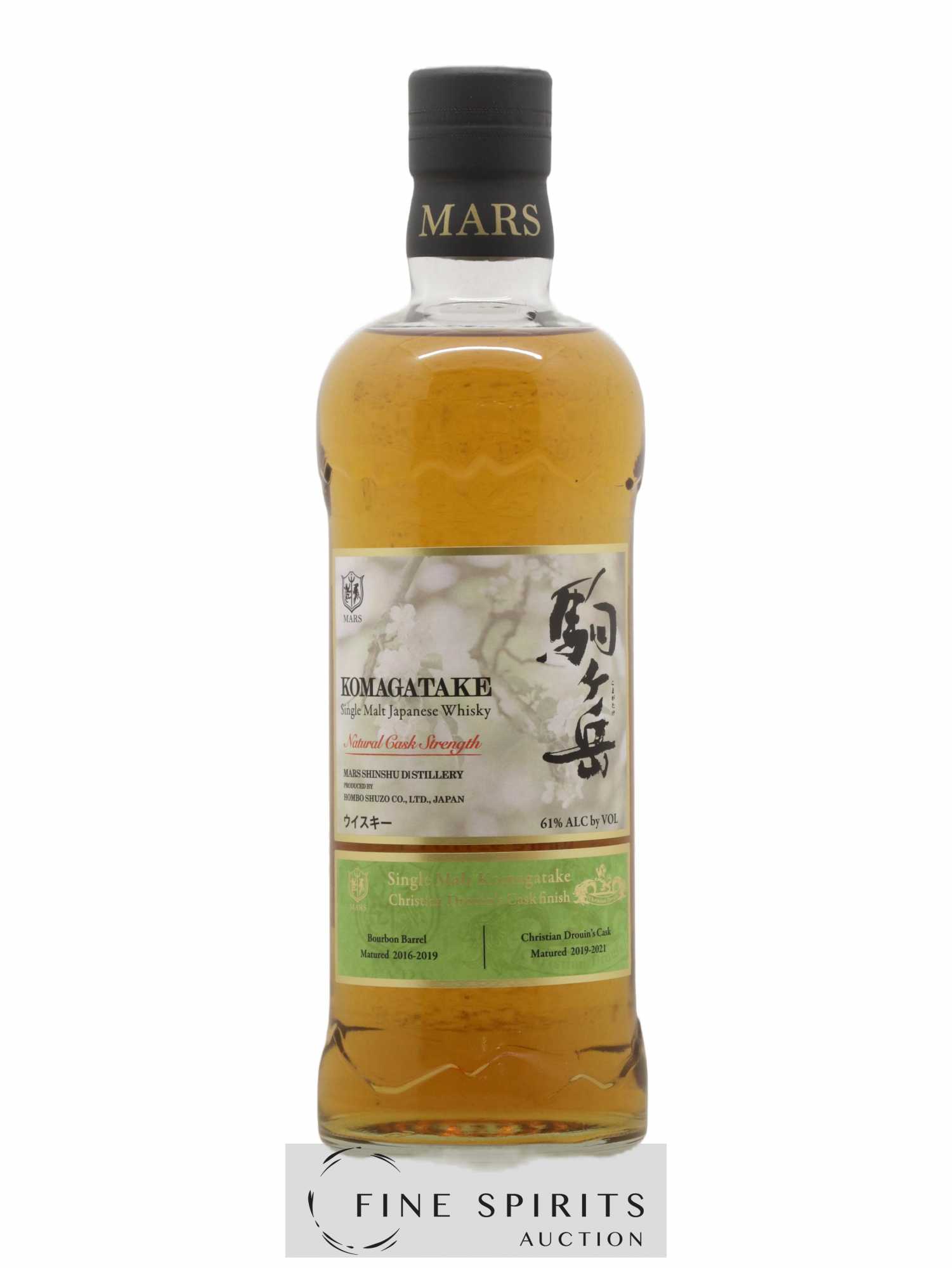Komagatake Of. Christian Drouin's Cask Finish bottled 2021 - Lot de 1 bouteille - 1