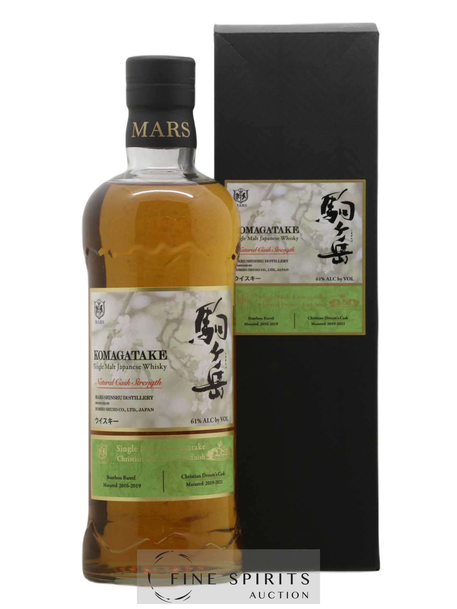 Komagatake Of. Christian Drouin's Cask Finish bottled 2021 - Lot de 1 bouteille - 0