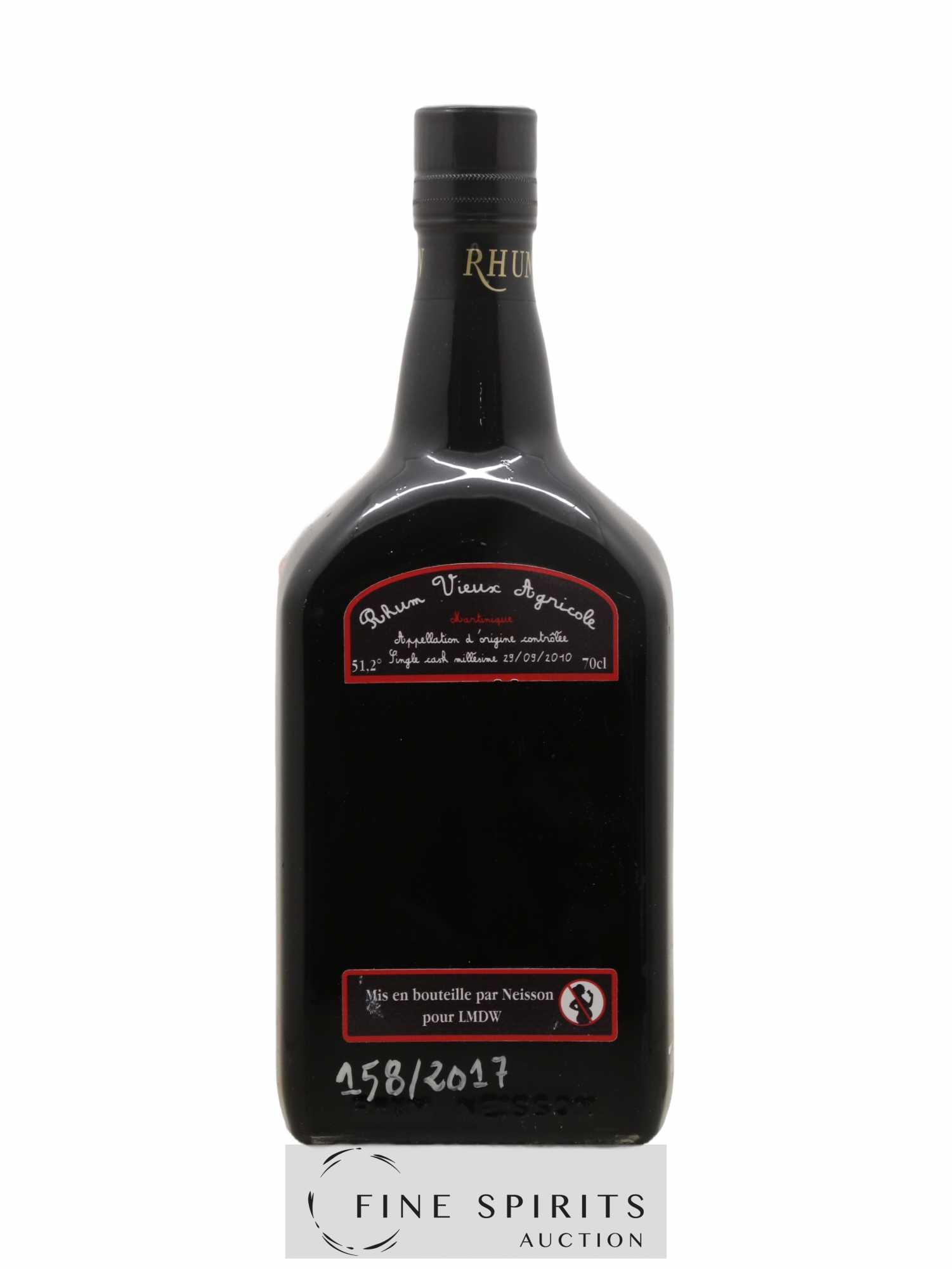 Neisson 2010 Of. Tatanka - Case Créole Single Cask - bottled 2017 LMDW - Lot of 1 bottle - 2