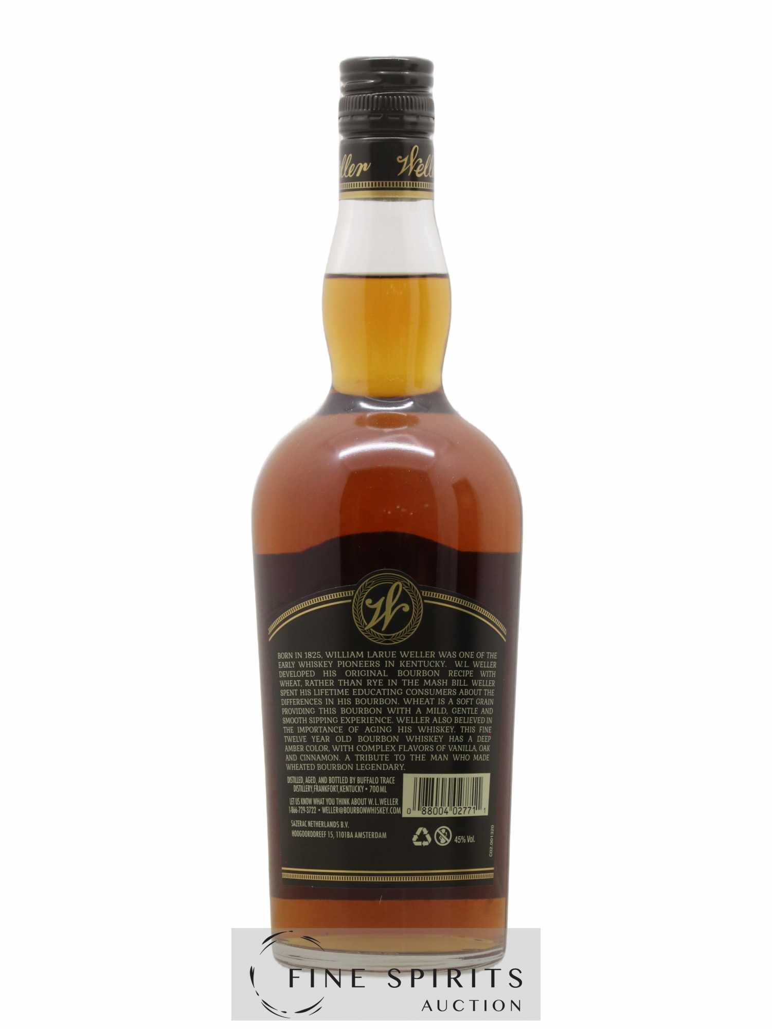 William Larue Weller 12 years Of. The Original Wheated Bourbon - Lot de 1 bouteille - 2