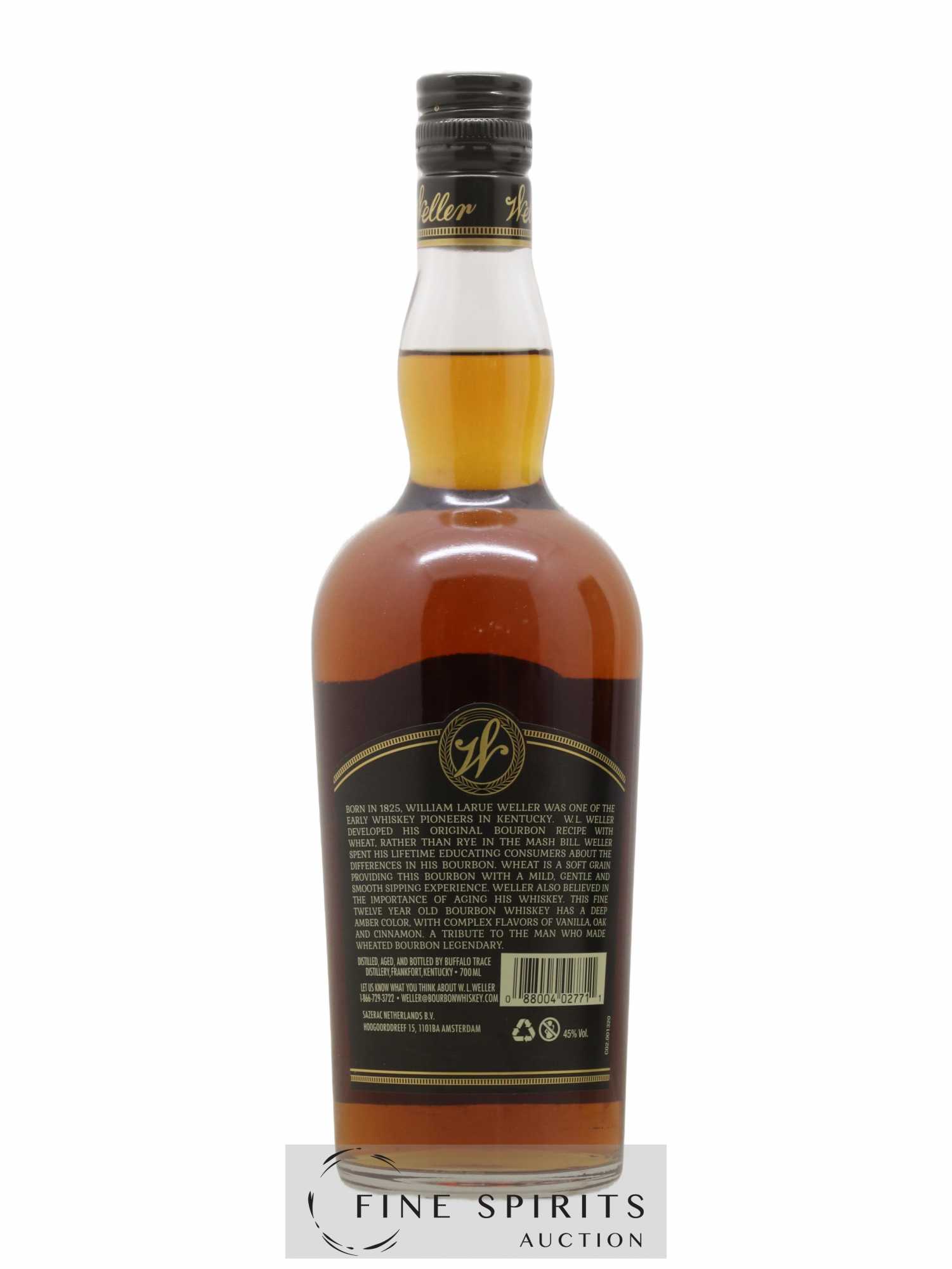 William Larue Weller 12 years Of. The Original Wheated Bourbon - Lot de 1 bouteille - 2