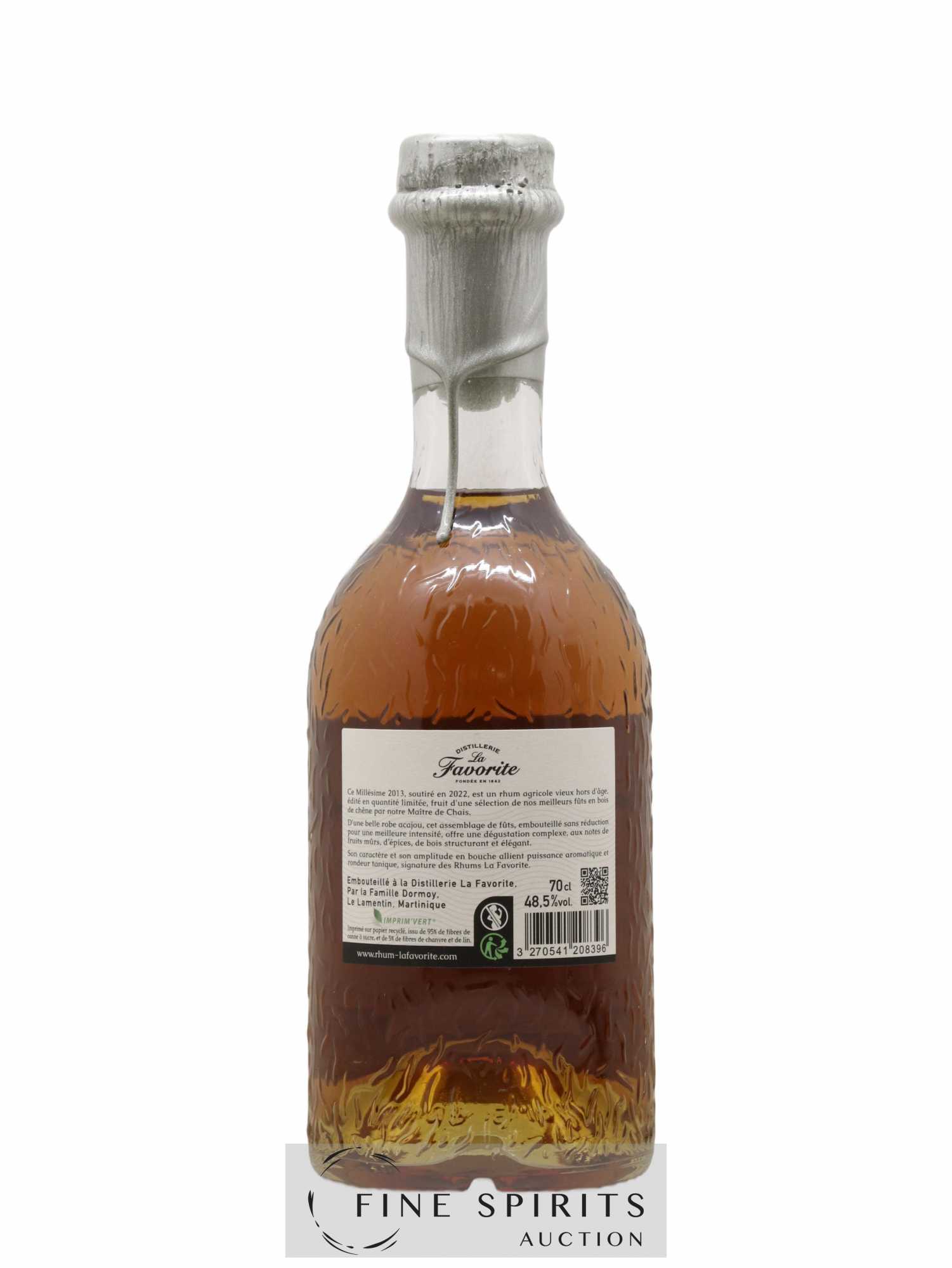 La Favorite 2013 Of. Brut de Fûts Ex-Bourbon & Ex-Cognac - One of 6000 - bottled 2022 - Lot de 1 bouteille - 2