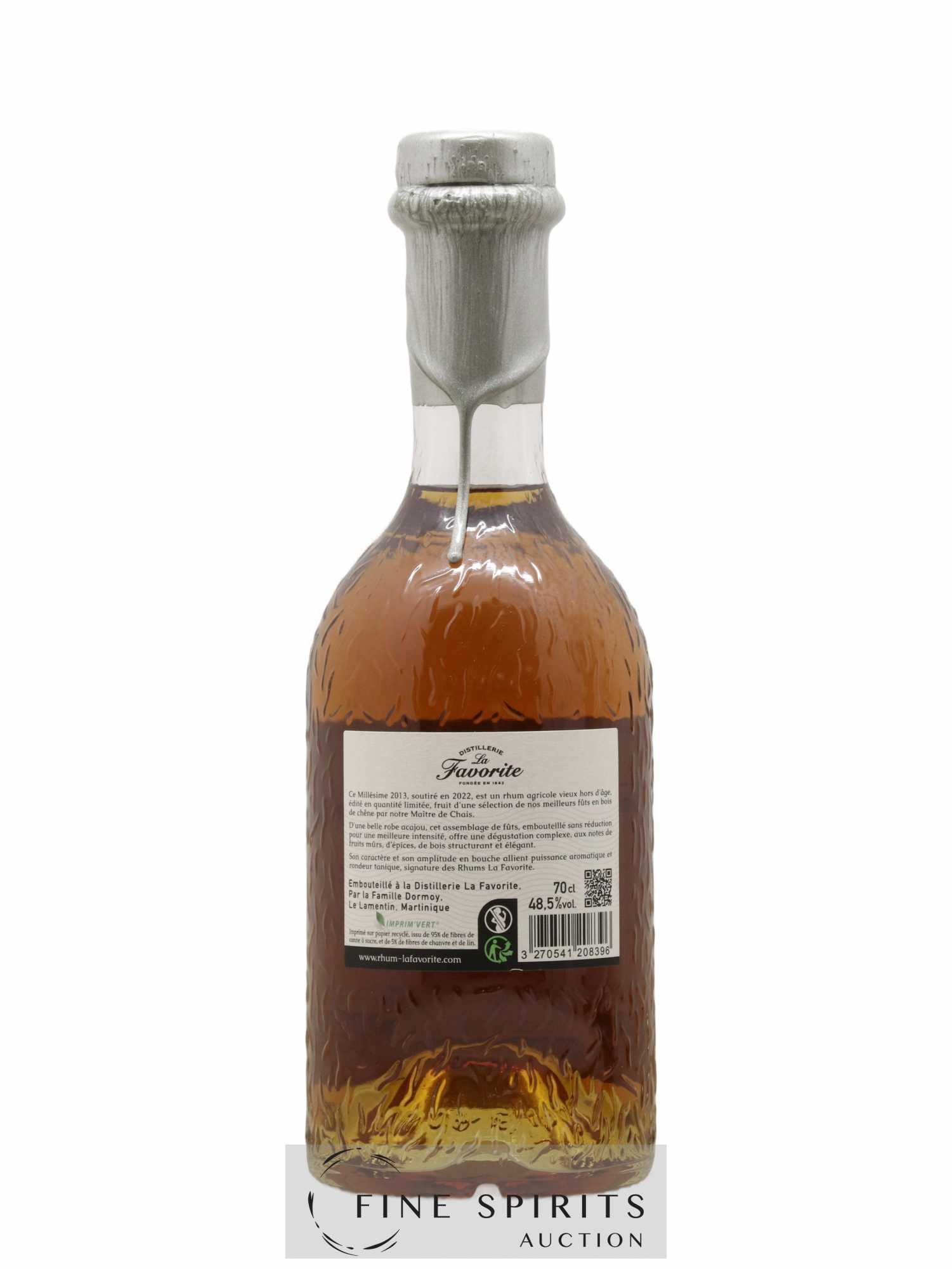 La Favorite 2013 Of. Brut de Fûts Ex-Bourbon & Ex-Cognac - One of 6000 - bottled 2022 - Lot de 1 bouteille - 2