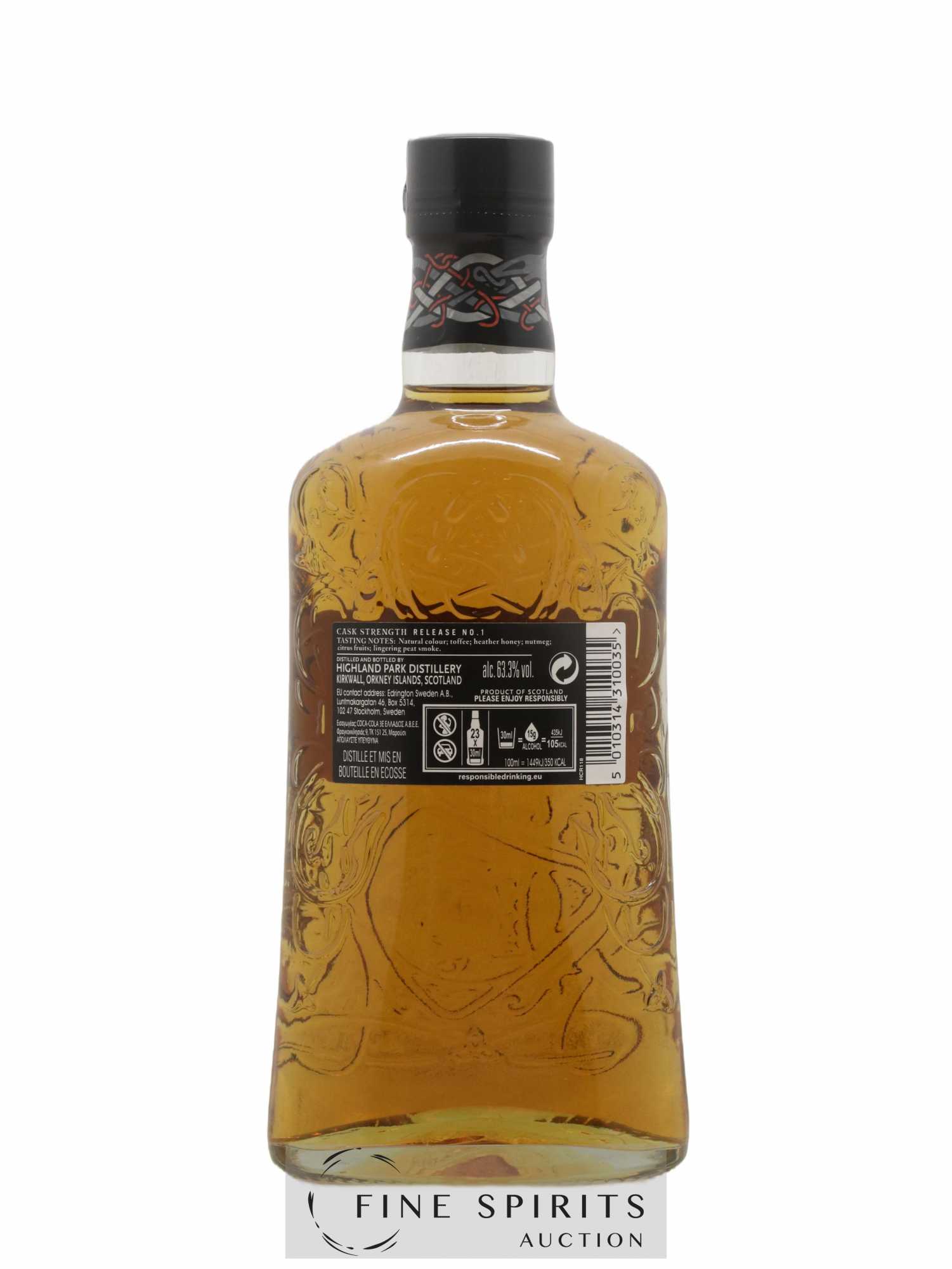 Highland Park Of. Cask Strength Release n°1 (sans prix de réserve) - Lot de 1 bouteille - 1