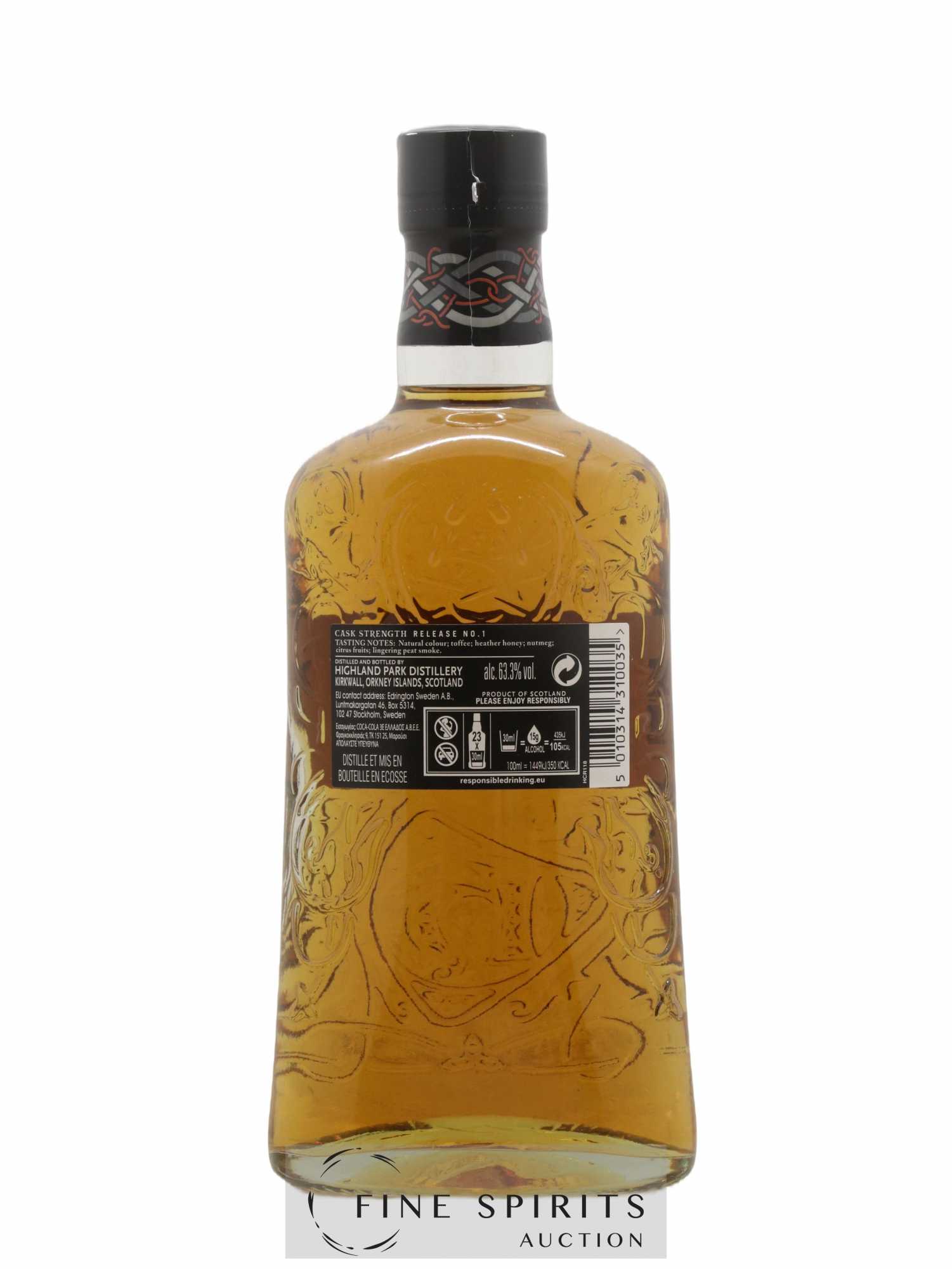Highland Park Of. Cask Strength Release n°1  (ohne Mindestpreis) - Posten von 1 Flasche - 1