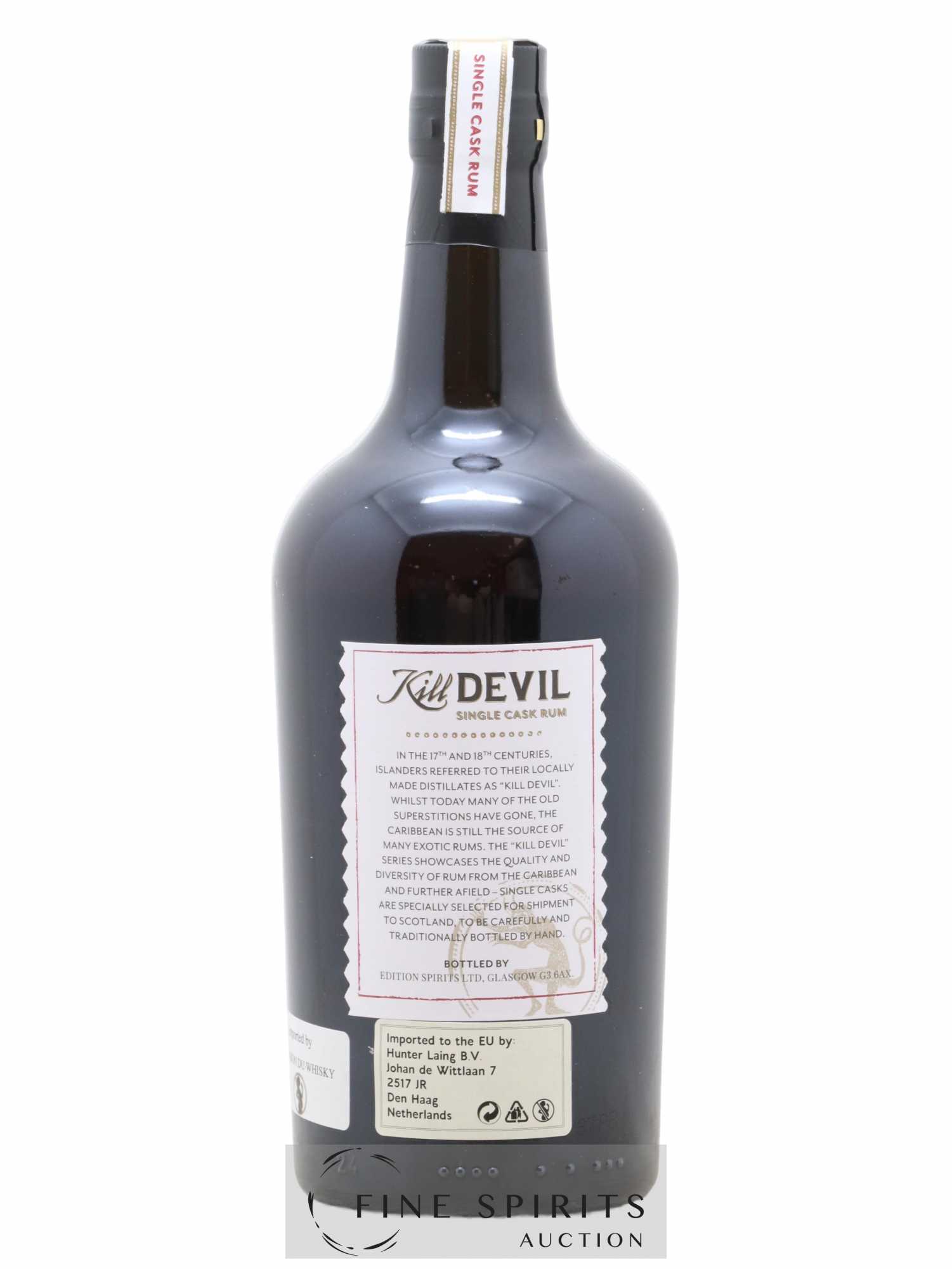 Kill Devil 15 years 2006 Edition Spirits One of 262 - Lot de 1 bouteille - 2