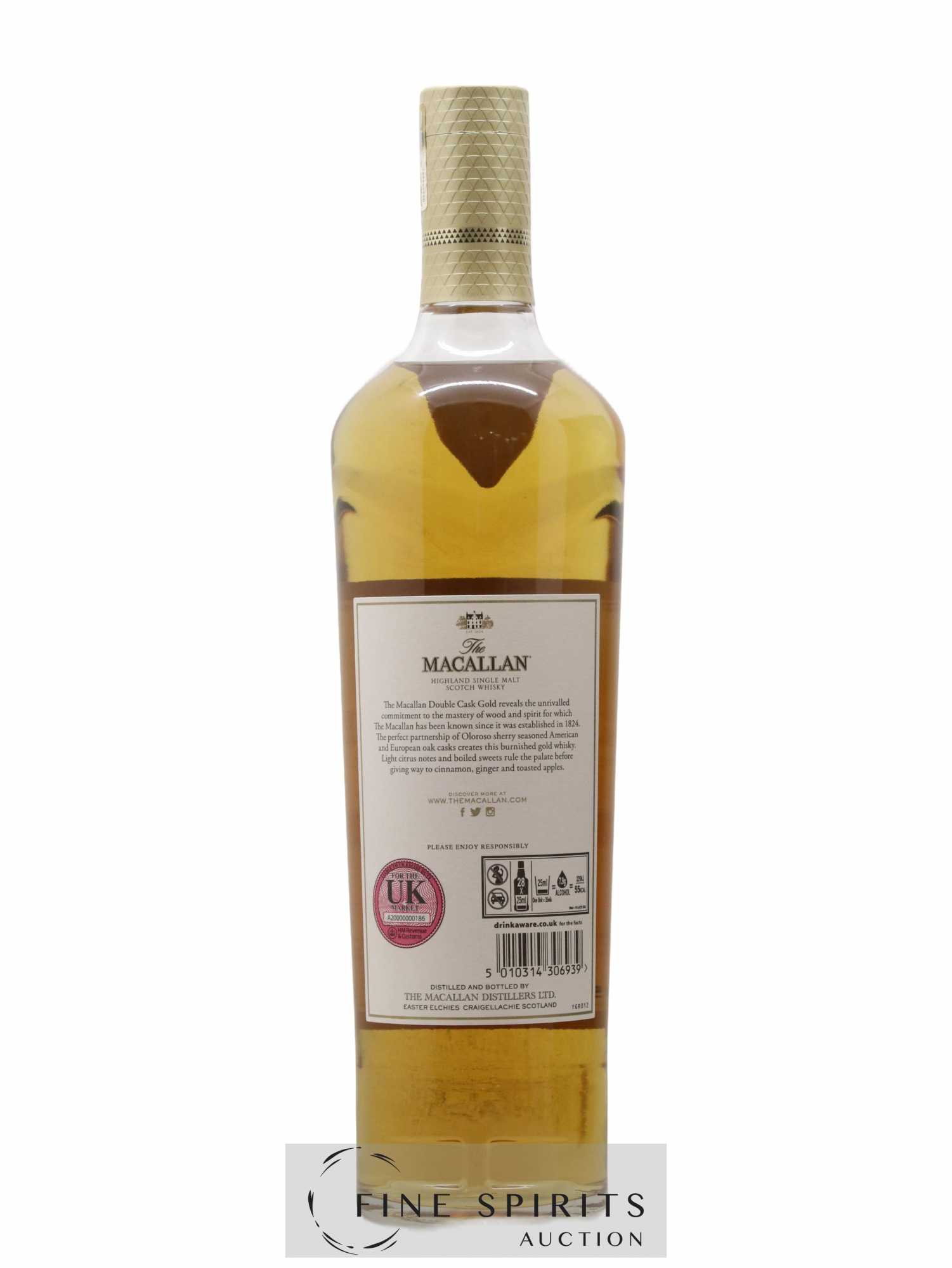 Macallan (The) Of. Gold Double Cask  (sans prix de réserve) - Lot de 1 bouteille - 2