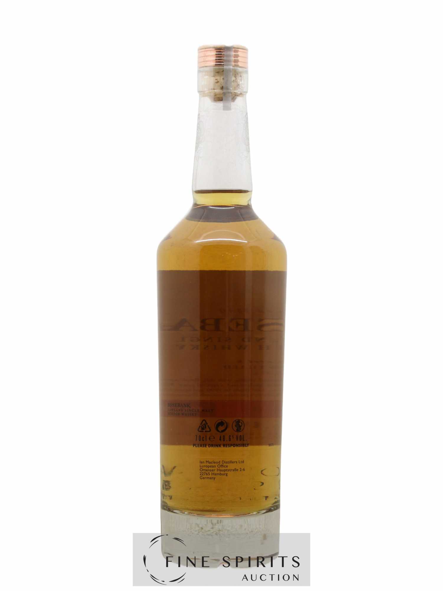 Rosebank 30 years 1990 Of. Release 1 - bottled 2020 Un-Chillfiltered & Triple Distilled - Lot of 1 bottle - 2
