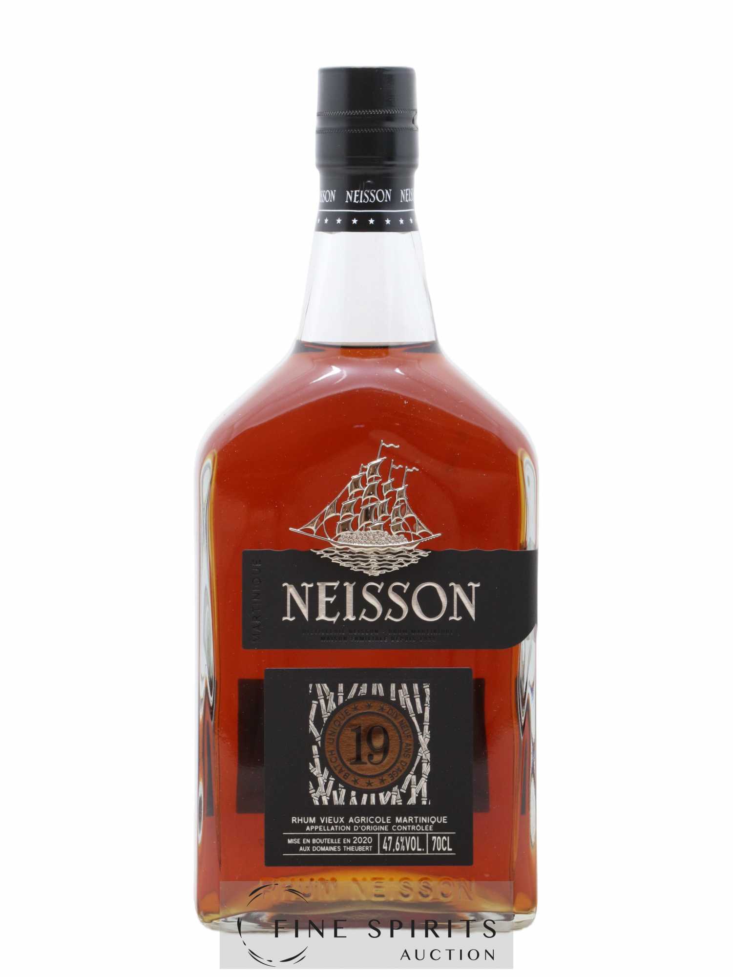 Neisson 19 years Of. Batch Unique - One of 250 - bottled 2020 - Lot de 1 bouteille - 1
