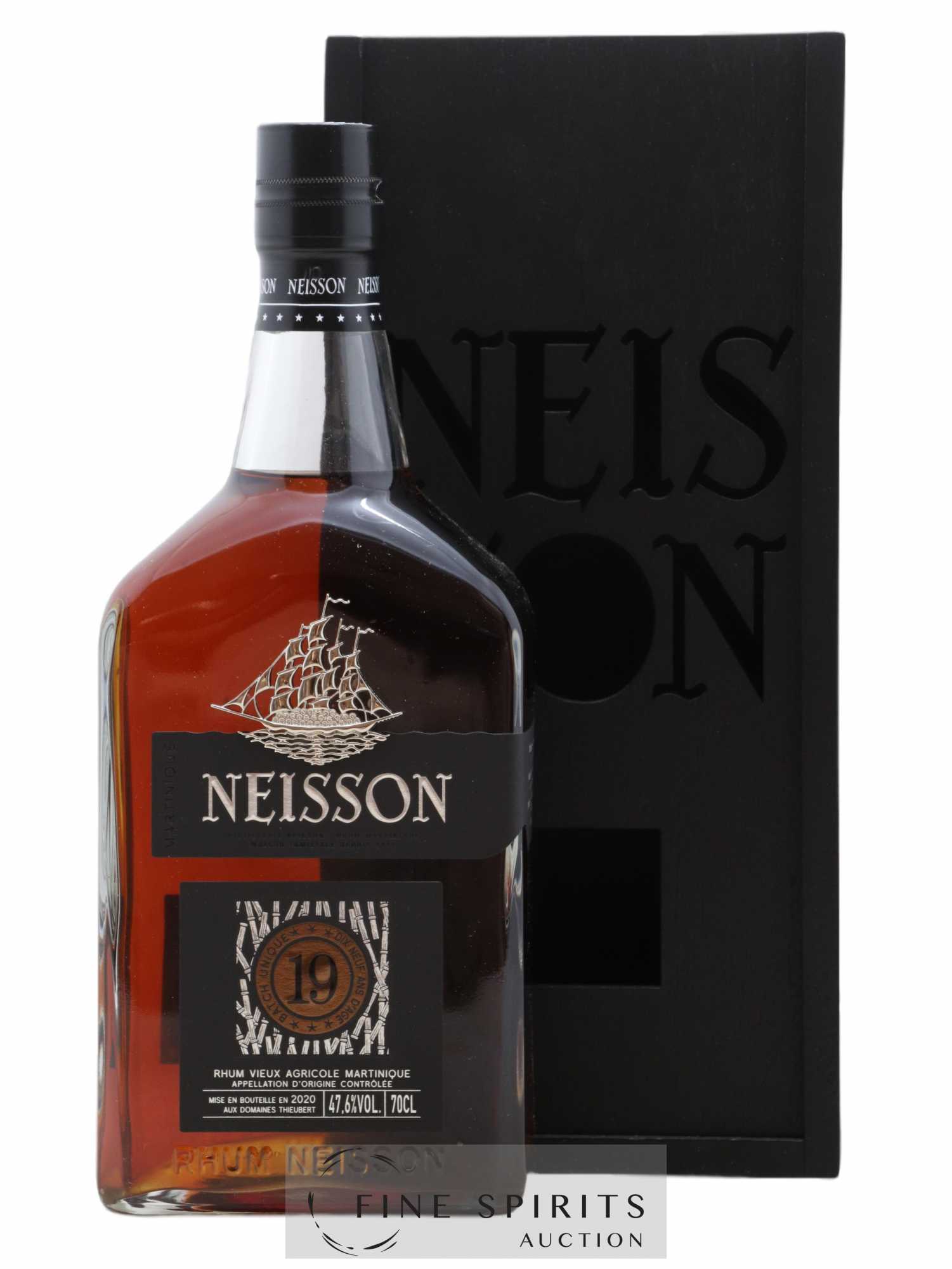 Neisson 19 years Of. Batch Unique - One of 250 - bottled 2020 - Lot de 1 bouteille - 0