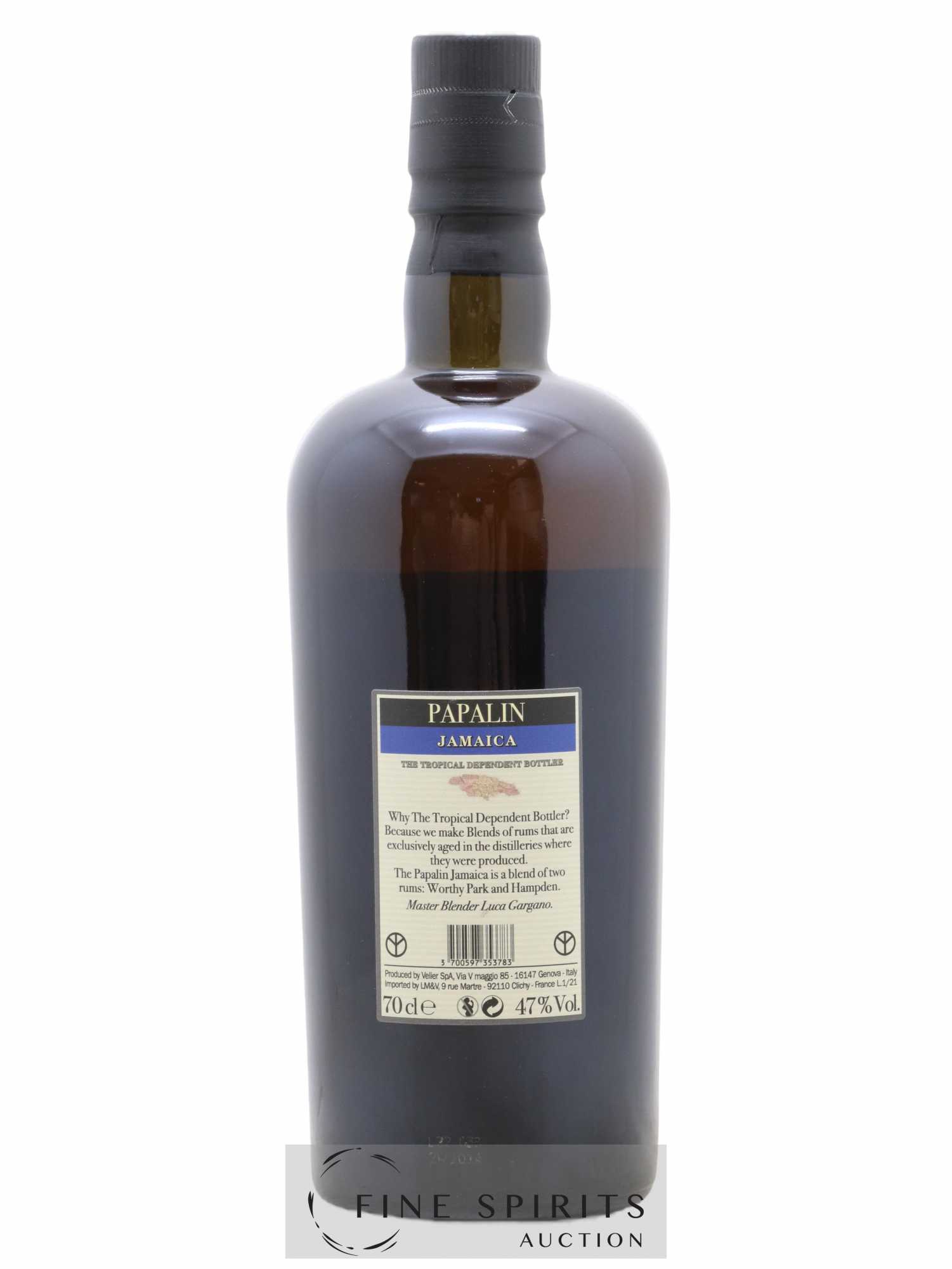 Papalin 7 years Of. Only Pot Still - bottled 2021 - Lot de 1 bouteille - 2