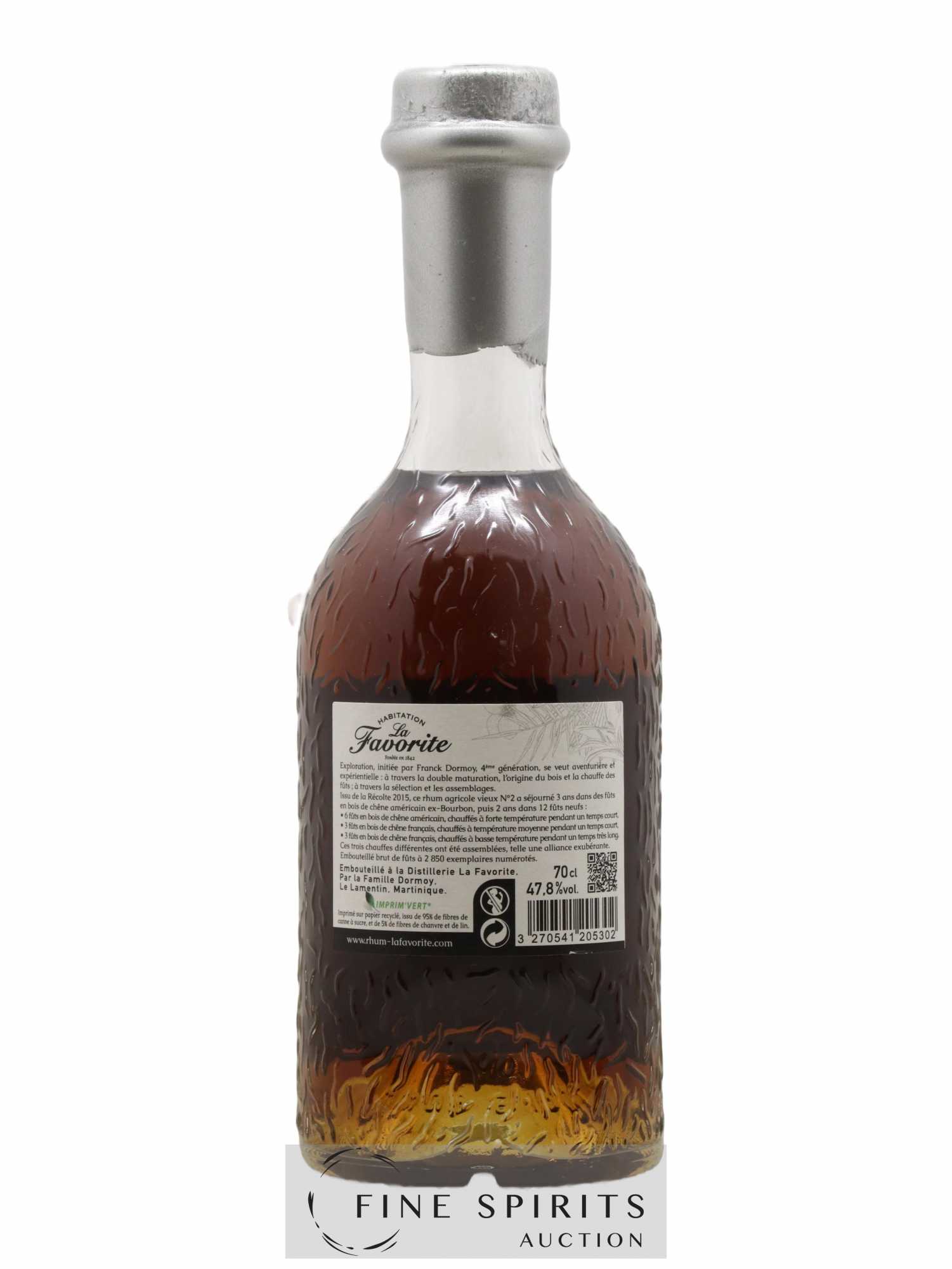 La Favorite 2015 Of. Exploration N°2 - One of 2850 - bottled 2020 - Posten von 1 Flasche - 1