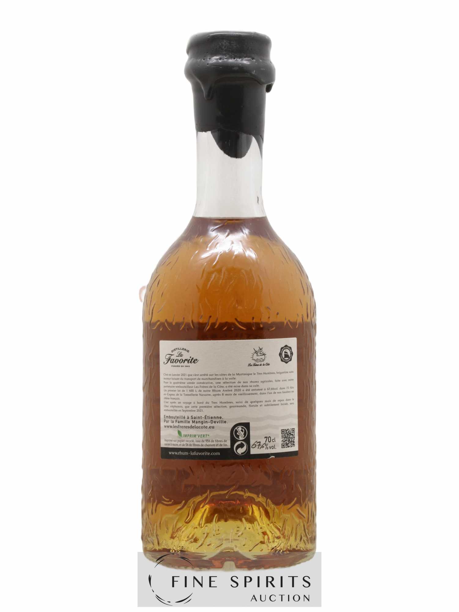 La Favorite Of. Les Frères de la Côte Cuvée N°1 - One of 2300 - Navigation 2021 - Lot of 1 bottle - 1