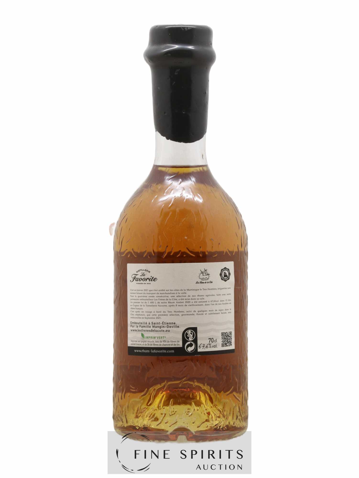 La Favorite Of. Les Frères de la Côte Cuvée N°1 - One of 2300 - Navigation 2021 - Lot de 1 bouteille - 1