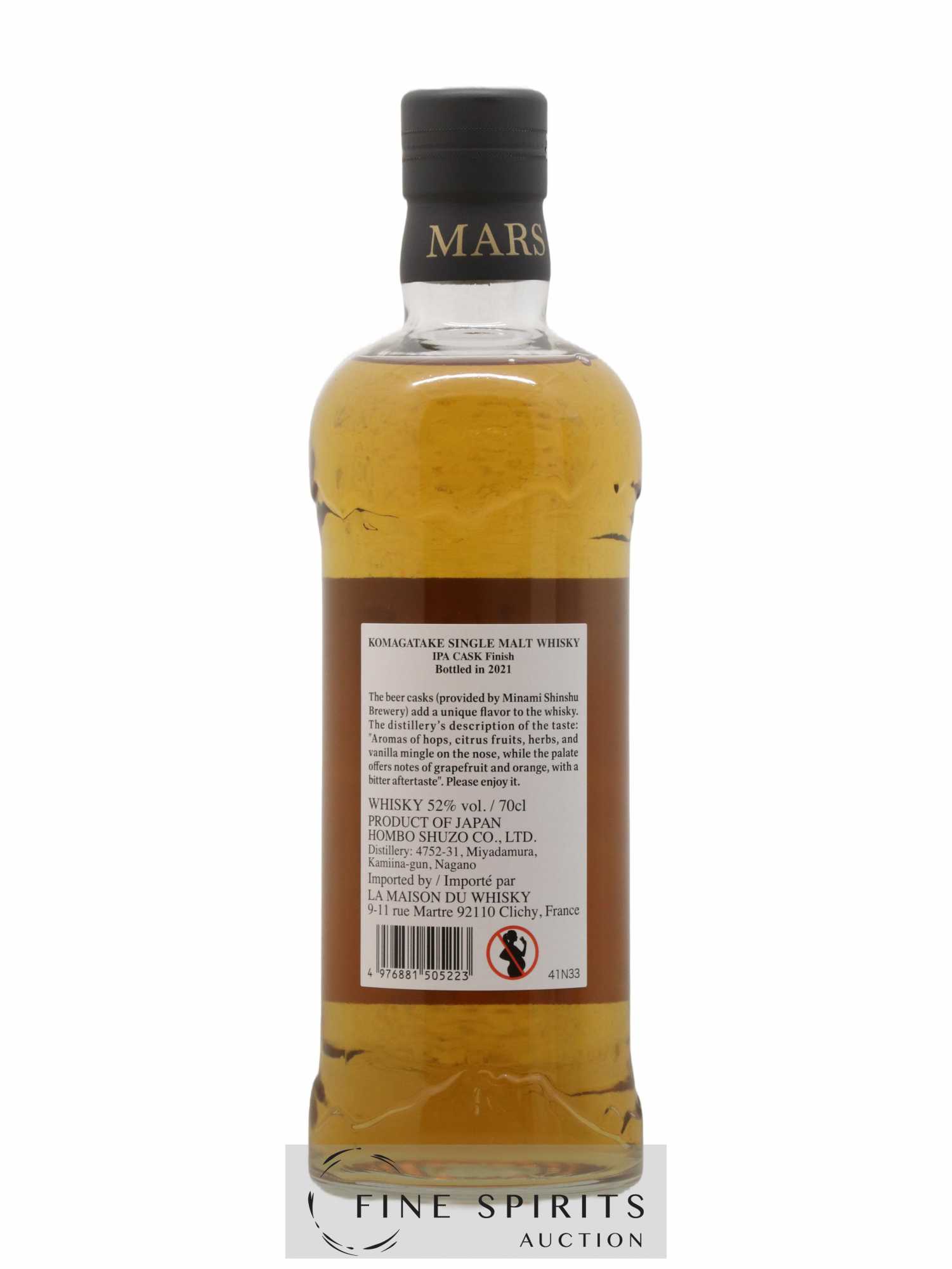 Komagatake Of. IPA Cask Finish bottled 2021 LMDW - Lot de 1 bouteille - 2