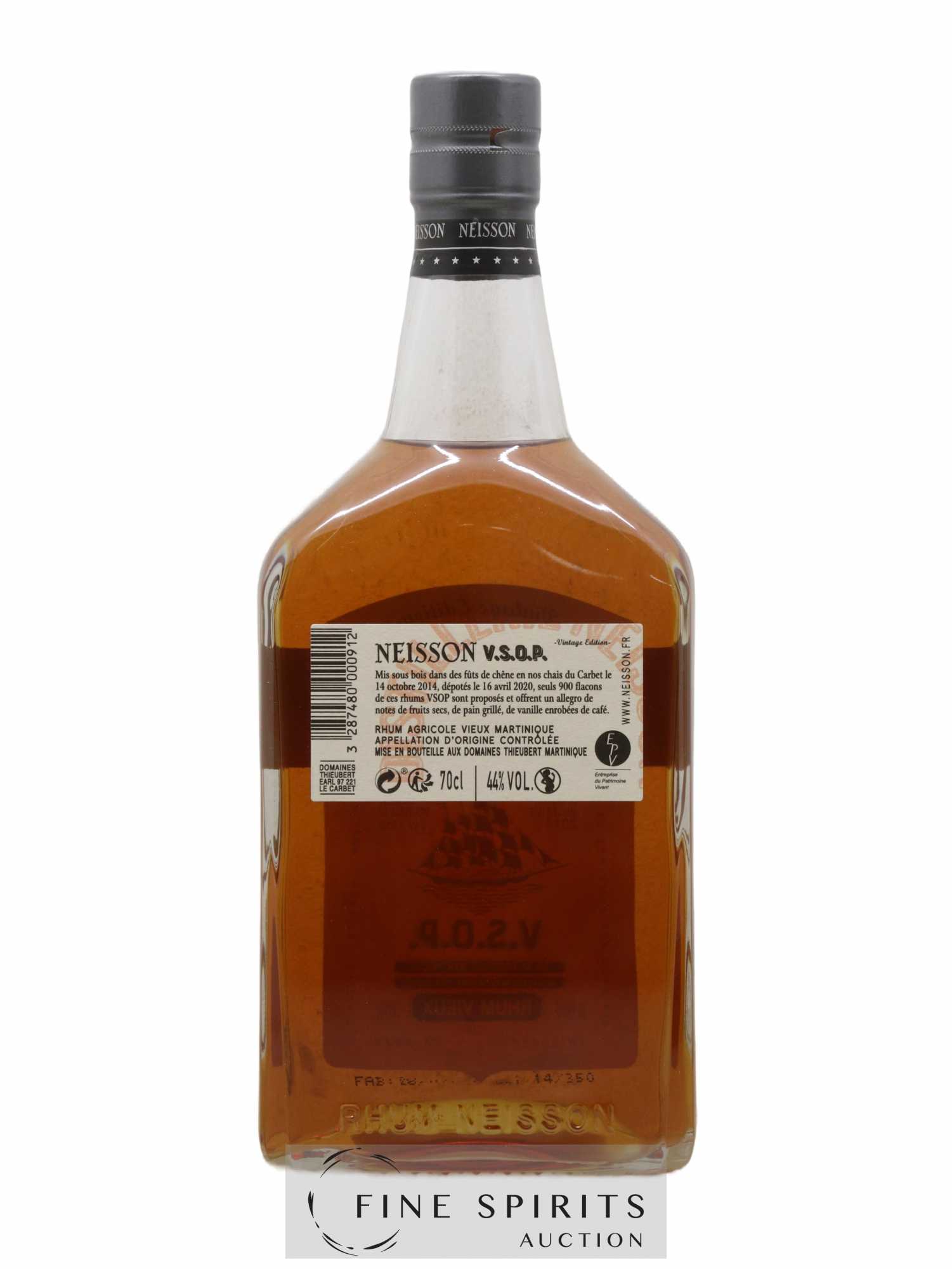 Neisson 2014 Of. V.S.O.P. One of 950 - bottled 2020 LMDW Vintage Edition - Lot de 1 bouteille - 2
