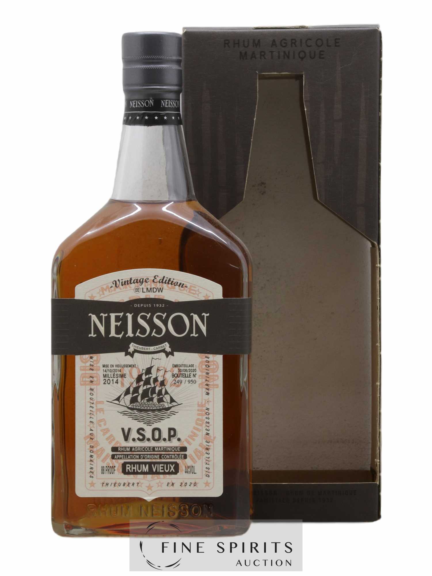 Neisson 2014 Of. V.S.O.P. One of 950 - bottled 2020 LMDW Vintage Edition - Lot de 1 bouteille - 0