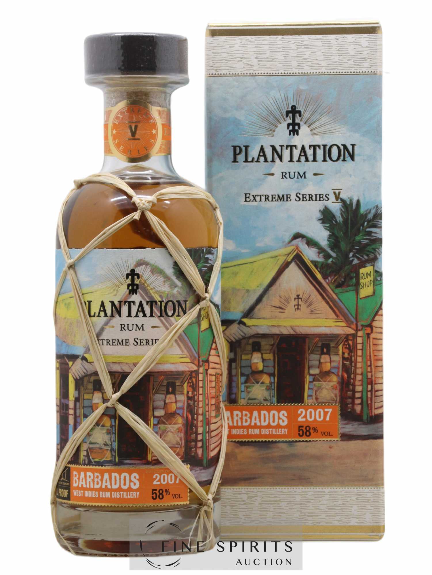 Plantation 14 years 2007 Pierre Ferrand Barbados One of 2856 - bottled 2022 Extreme Series - Lot de 1 bouteille - 0