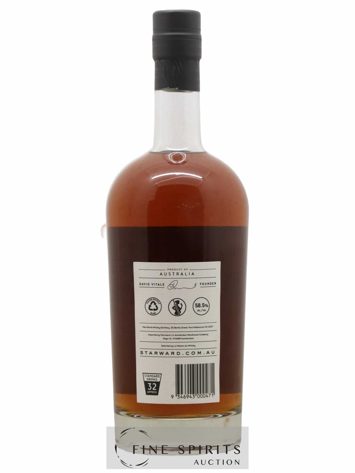 Starward 2016 Of. Single Cask Release n°1866 - One of 240 - bottled 2020 LMDW - Lot de 1 bouteille - 2