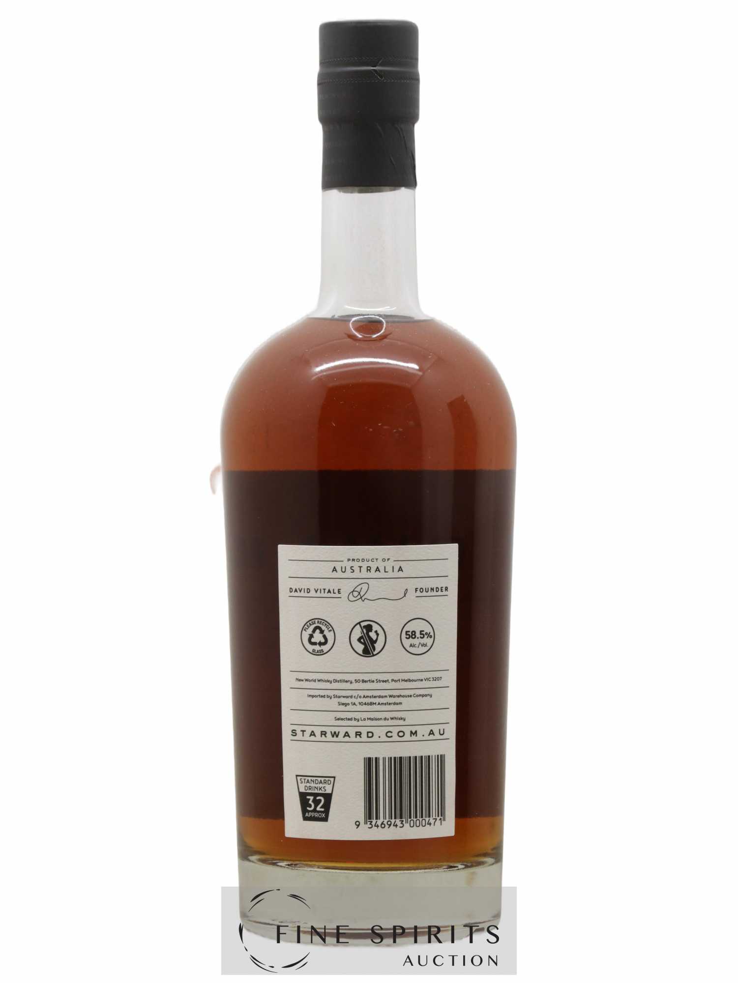 Starward 2016 Of. Single Cask Release n°1866 - One of 240 - bottled 2020 LMDW - Lot de 1 bouteille - 2