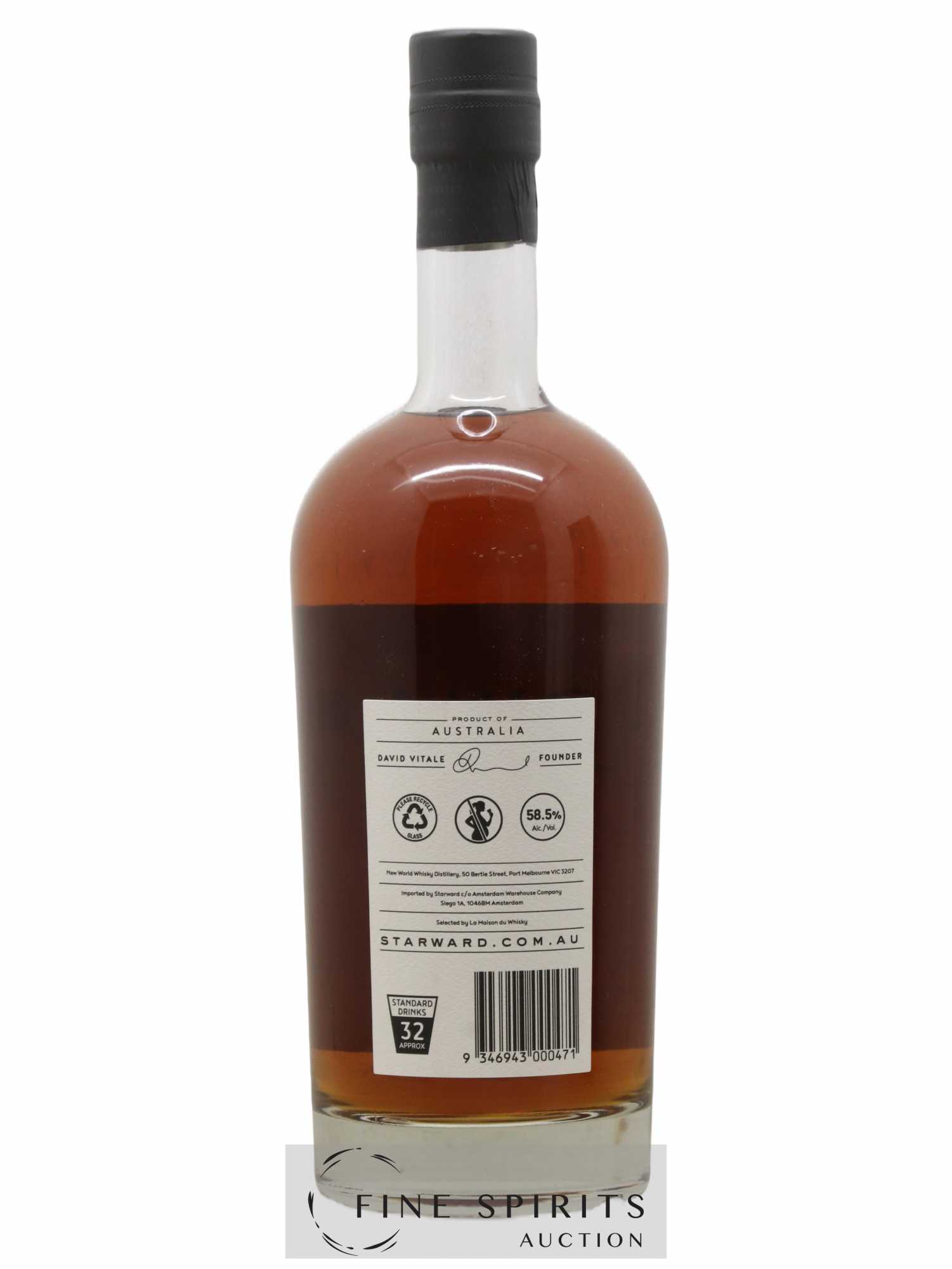 Starward 2016 Of. Single Cask Release n°1866 - One of 240 - bottled 2020 LMDW - Lot de 1 bouteille - 2