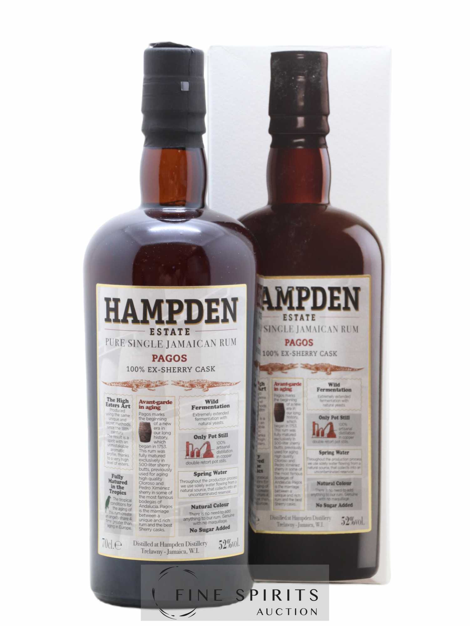 Hampden Of. Pagos Ex-Sherry Cask LM&V - Lot of 1 bottle - 0
