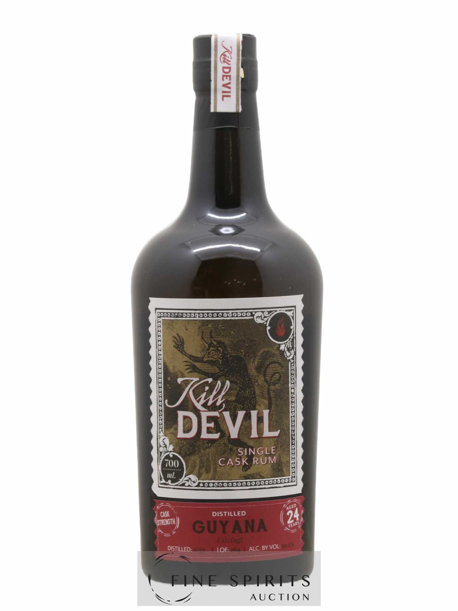 Kill Devil 24 years 1997 Edition Spirits One of 264 - Lot de 1 bouteille - 1