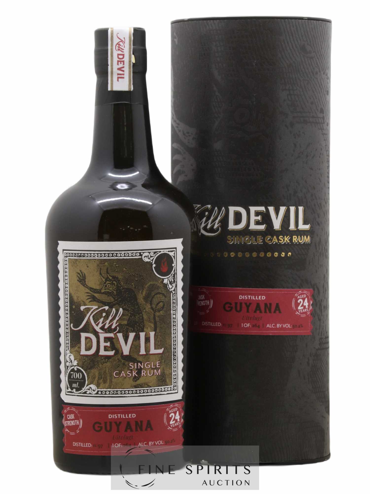 Kill Devil 24 years 1997 Edition Spirits One of 264 - Lot de 1 bouteille - 0