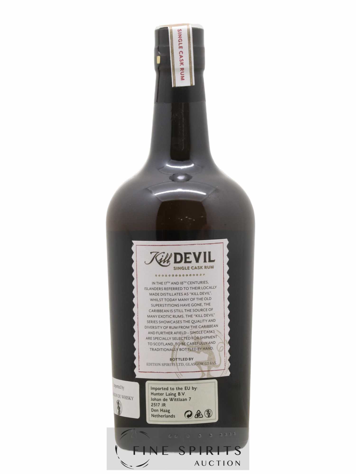 Kill Devil 23 years 1998 Edition Spirits One of 210 - Lot de 1 bouteille - 2