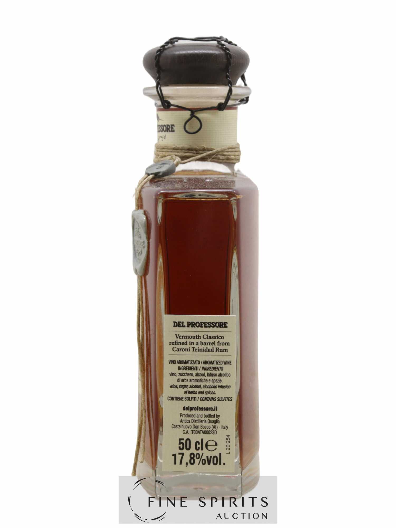 Del Professore Of. Caroni Cask Finish - One of 376 50cl - Lot de 1 bouteille - 2