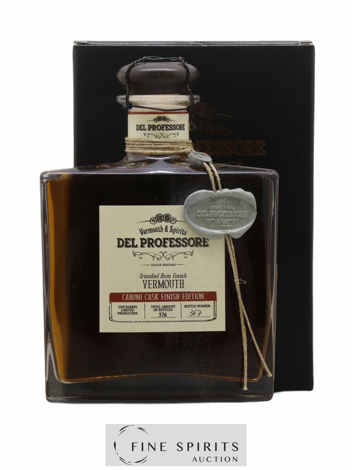 Del Professore Of. Caroni Cask Finish - One of 376 50cl - Lot de 1 bouteille - 0