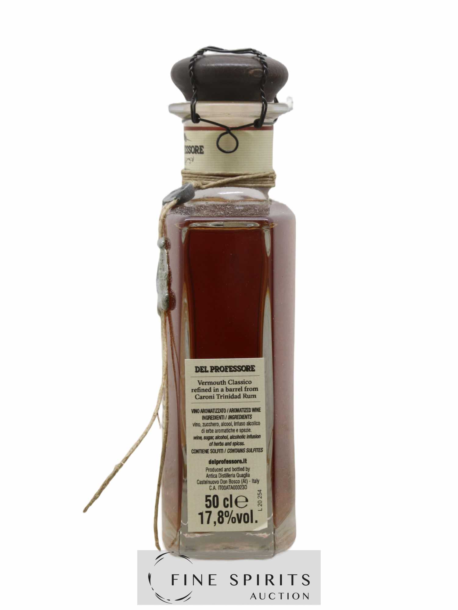Del Professore Of. Caroni Cask Finish - One of 376 50cl - Lot de 1 bouteille - 2