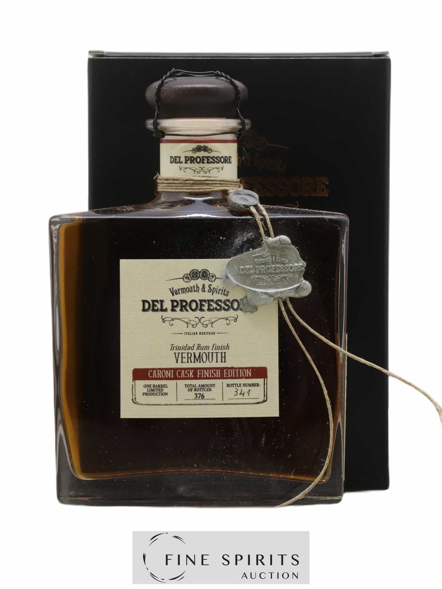Del Professore Of. Caroni Cask Finish - One of 376 50cl - Lot de 1 bouteille - 0