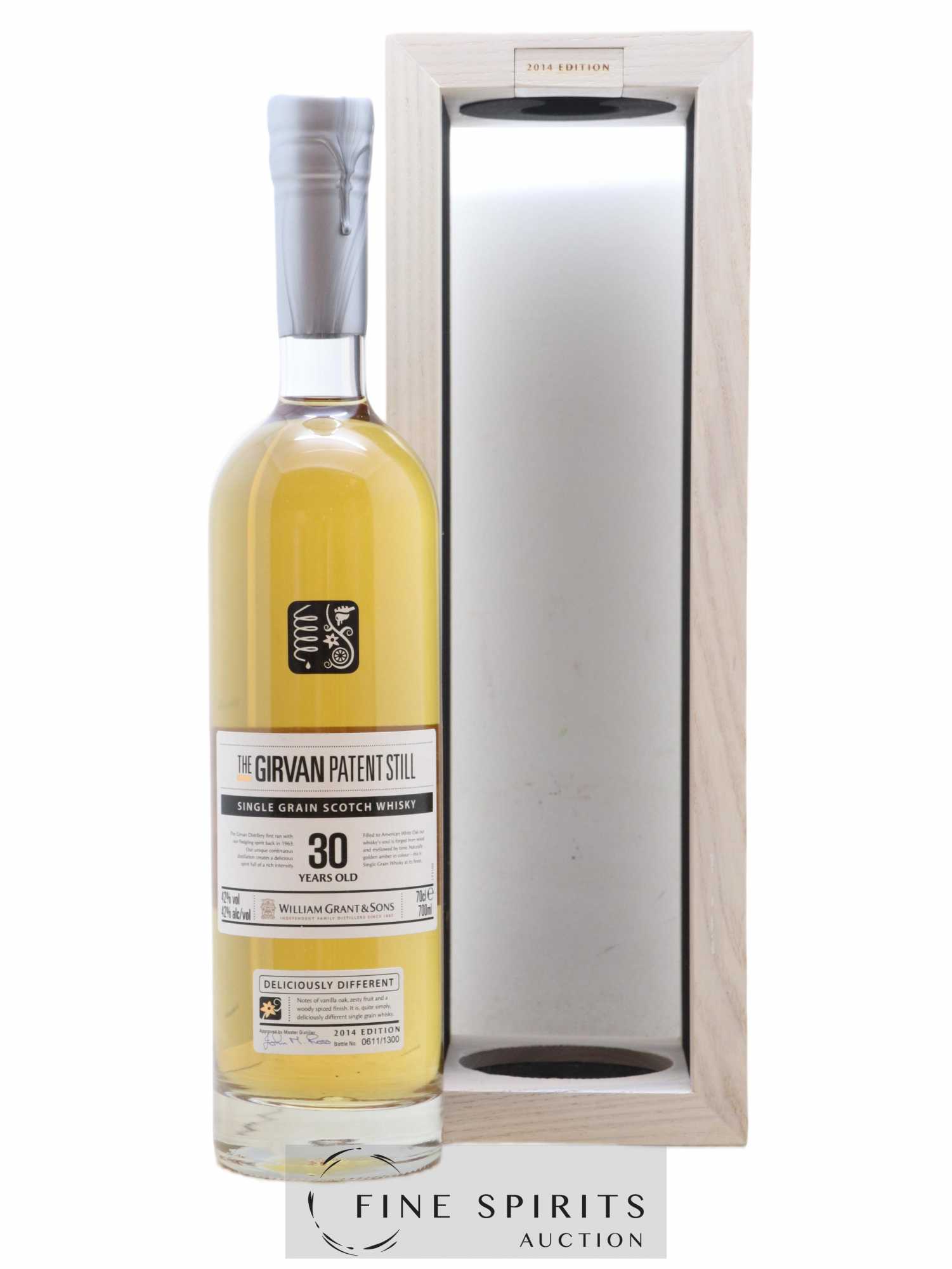 Girvan 30 years Of. Patent Still 2014 Edition - One of 1300 - Lot de 1 bouteille - 0