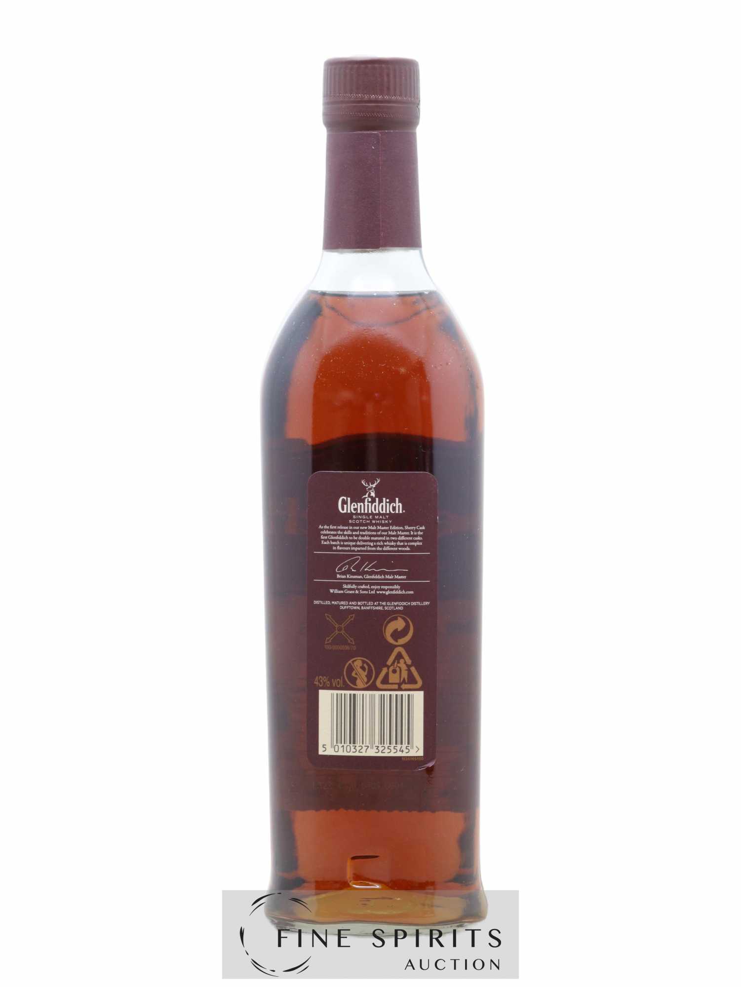 Glenfiddich Of. Malt Master's Edition Batch n°03-15 - Lot de 1 bouteille - 2
